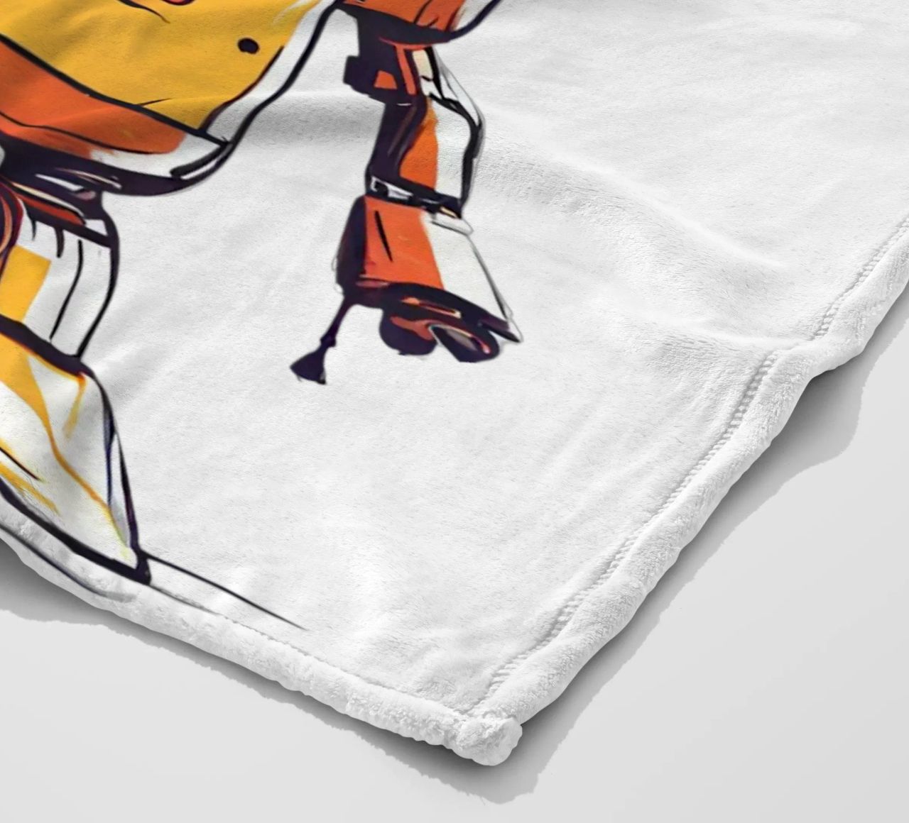 Ptit robot 3 coperta in pile da Rezh creations