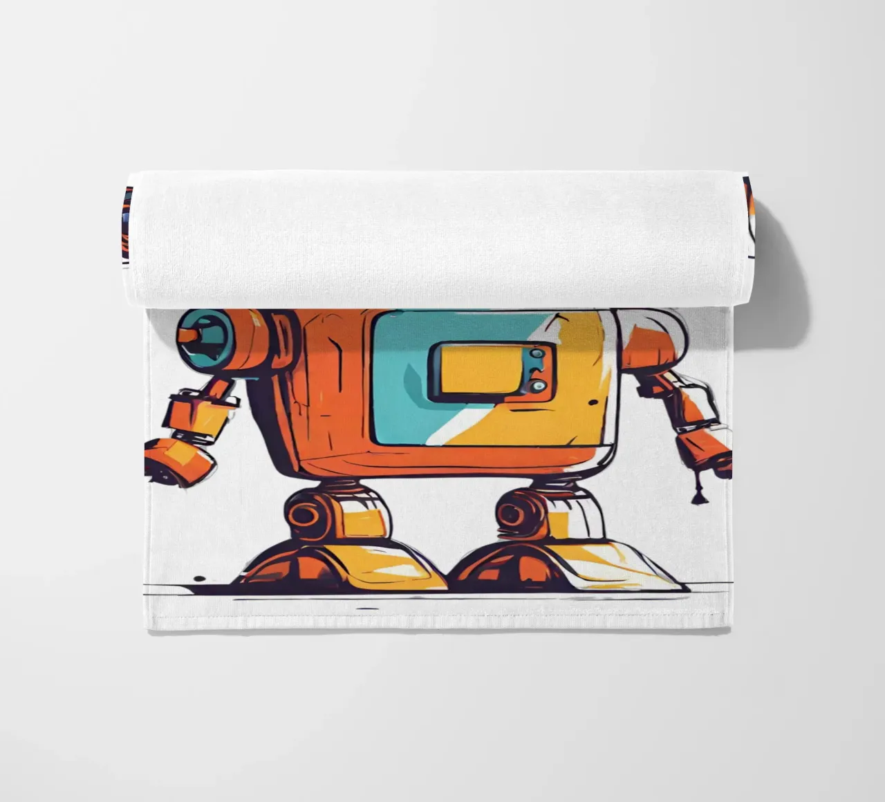 Ptit-Roboter 3 Strandtuch von Rezh creations
