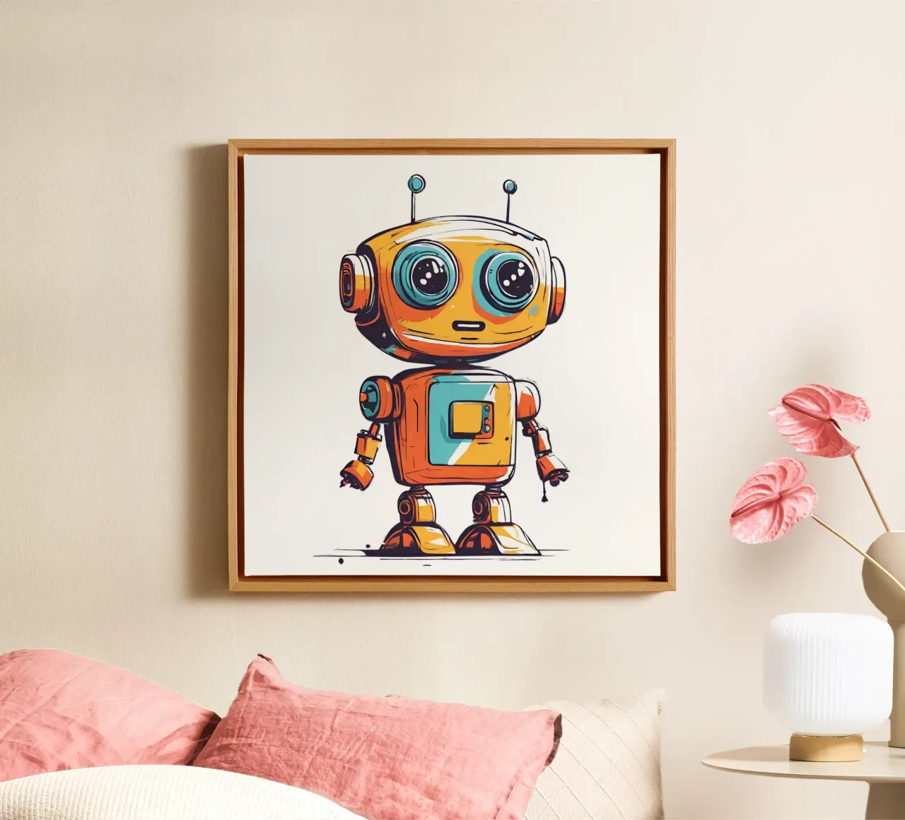 Ptit robot 3 tela da Rezh creations