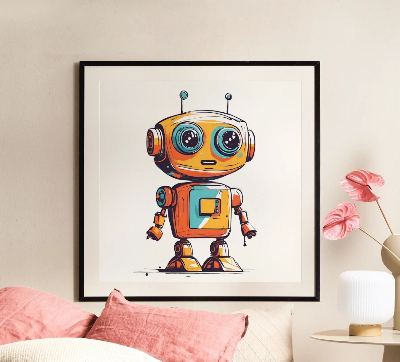 Ptit robot 3 carta hahnemühle da Rezh creations