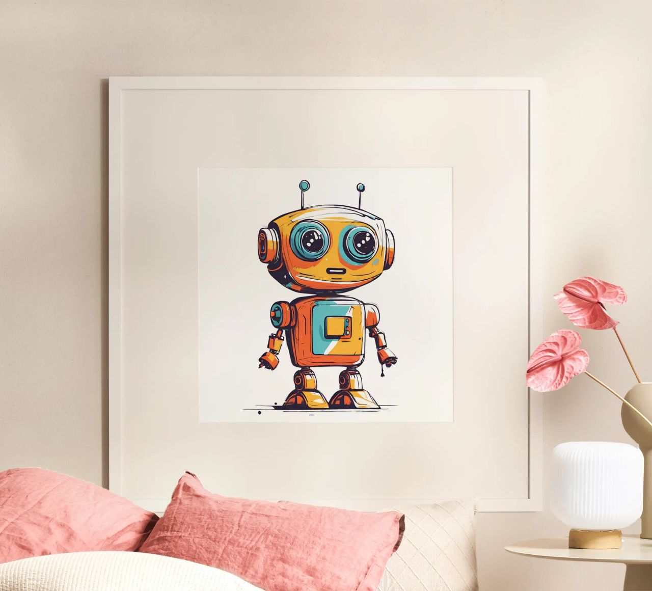 Ptit robot 3 carta hahnemühle da Rezh creations