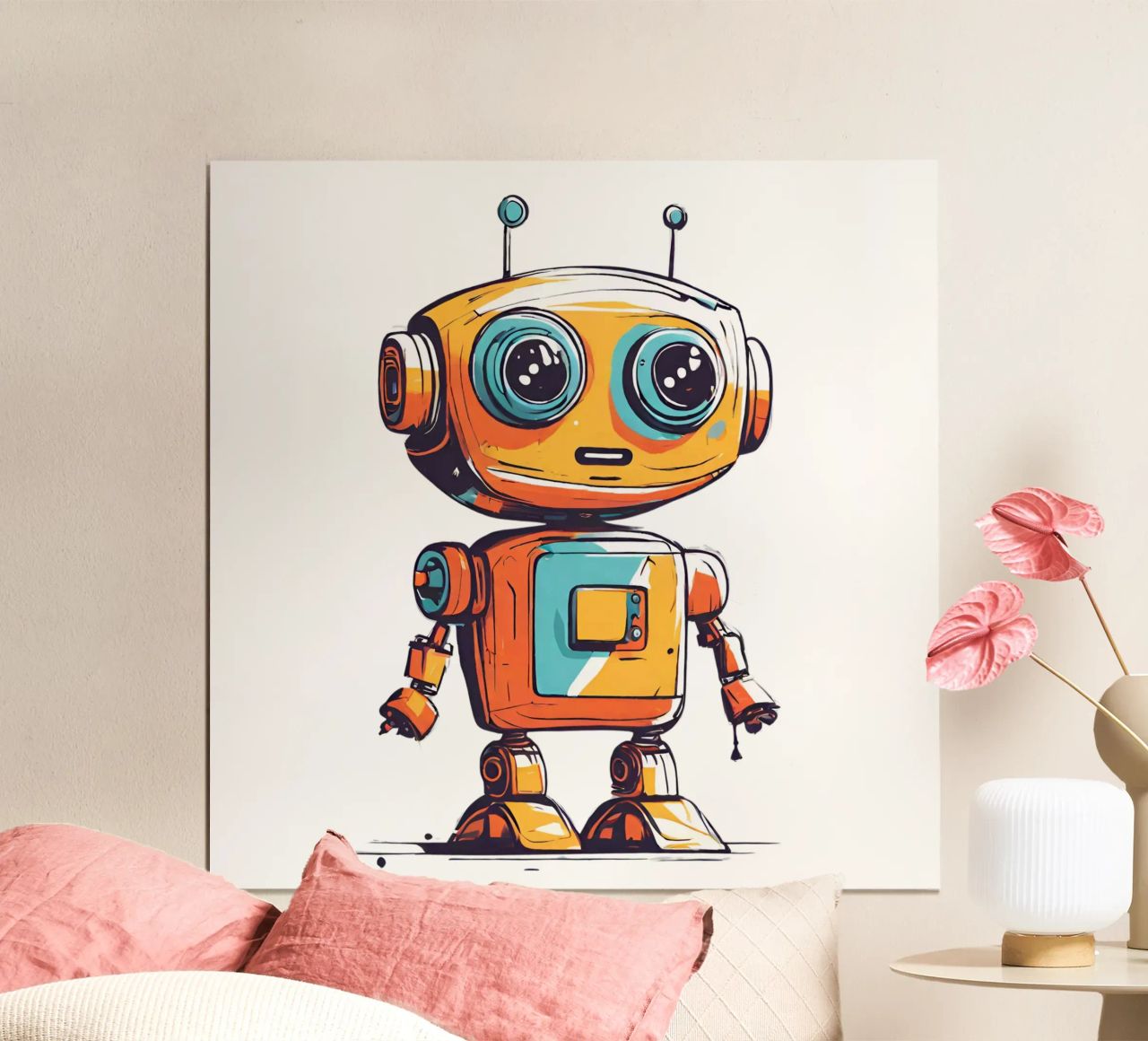 Ptit robot 3 carta hahnemühle da Rezh creations