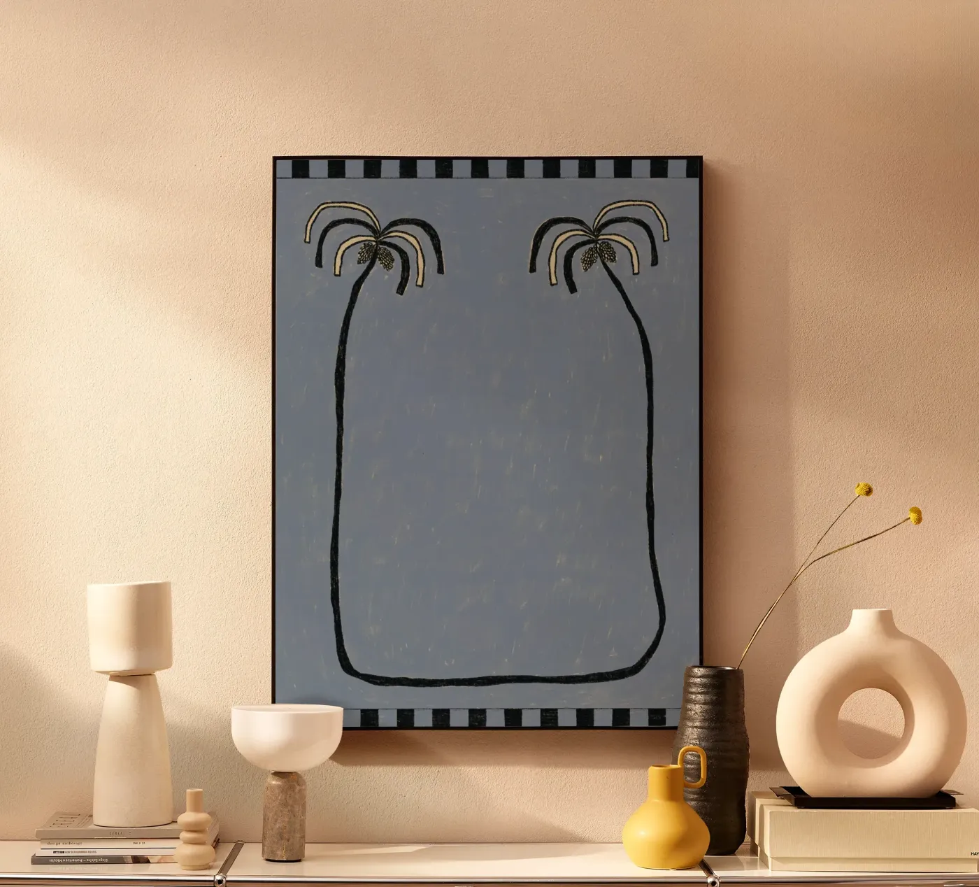 Palm Trees 1 plexiglass da Shatha Al Dafai