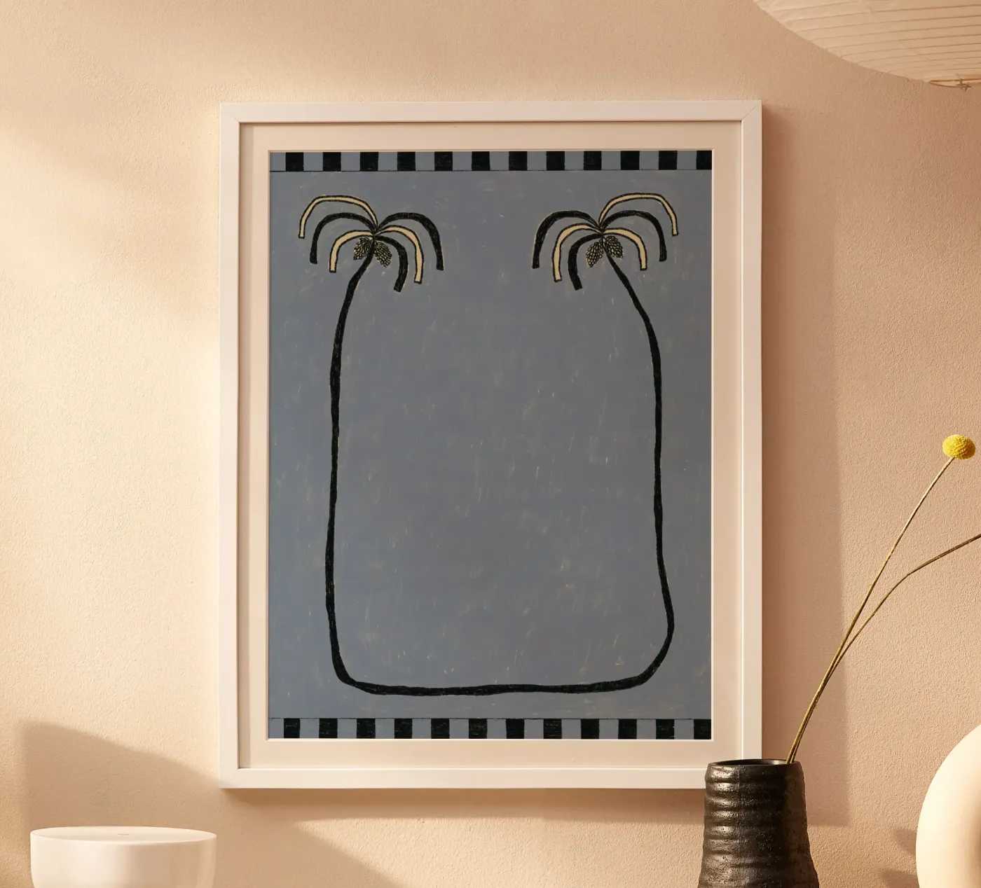 Palm Trees 1 poster da Shatha Al Dafai
