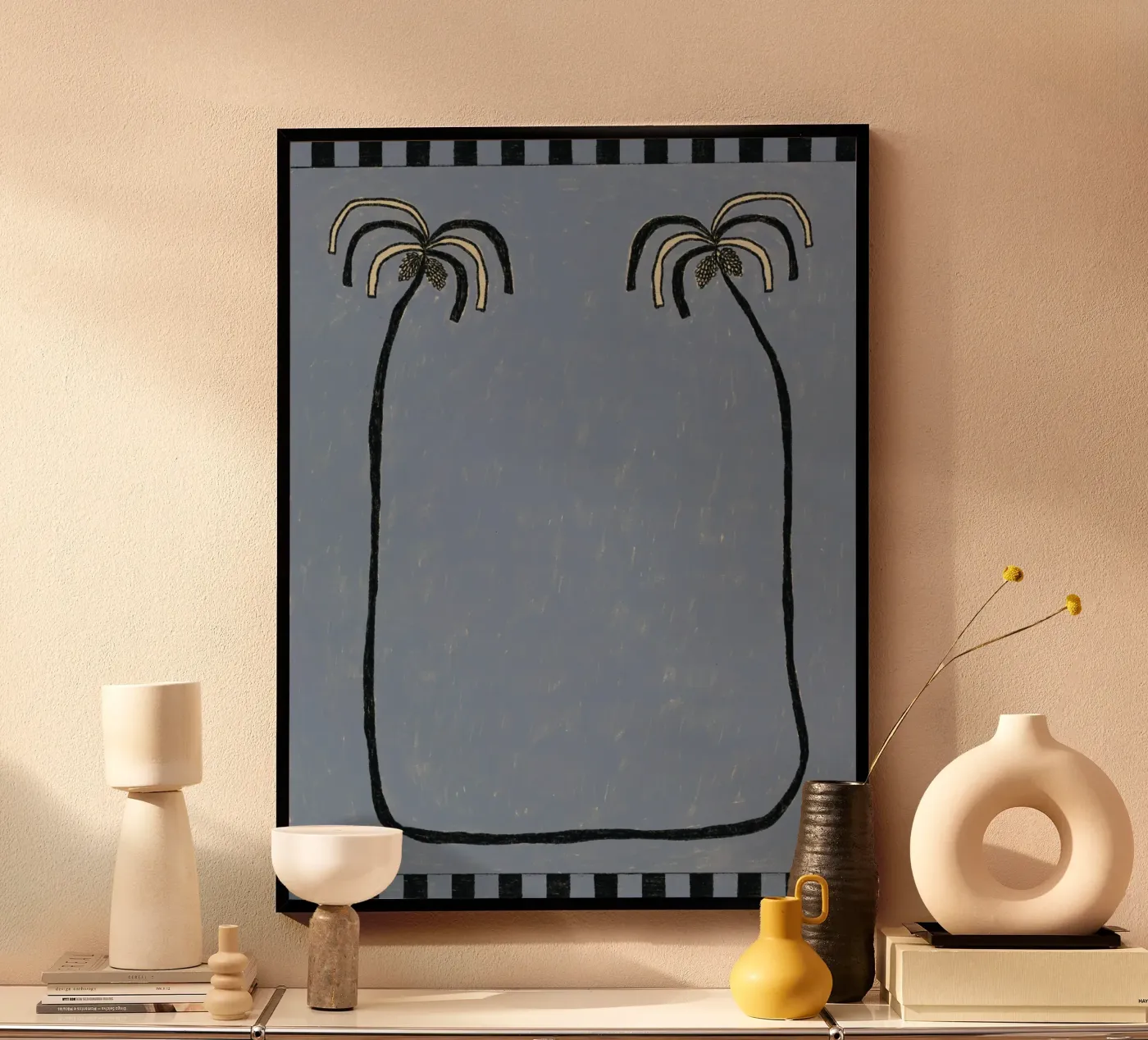 Palm Trees 1 poster da Shatha Al Dafai