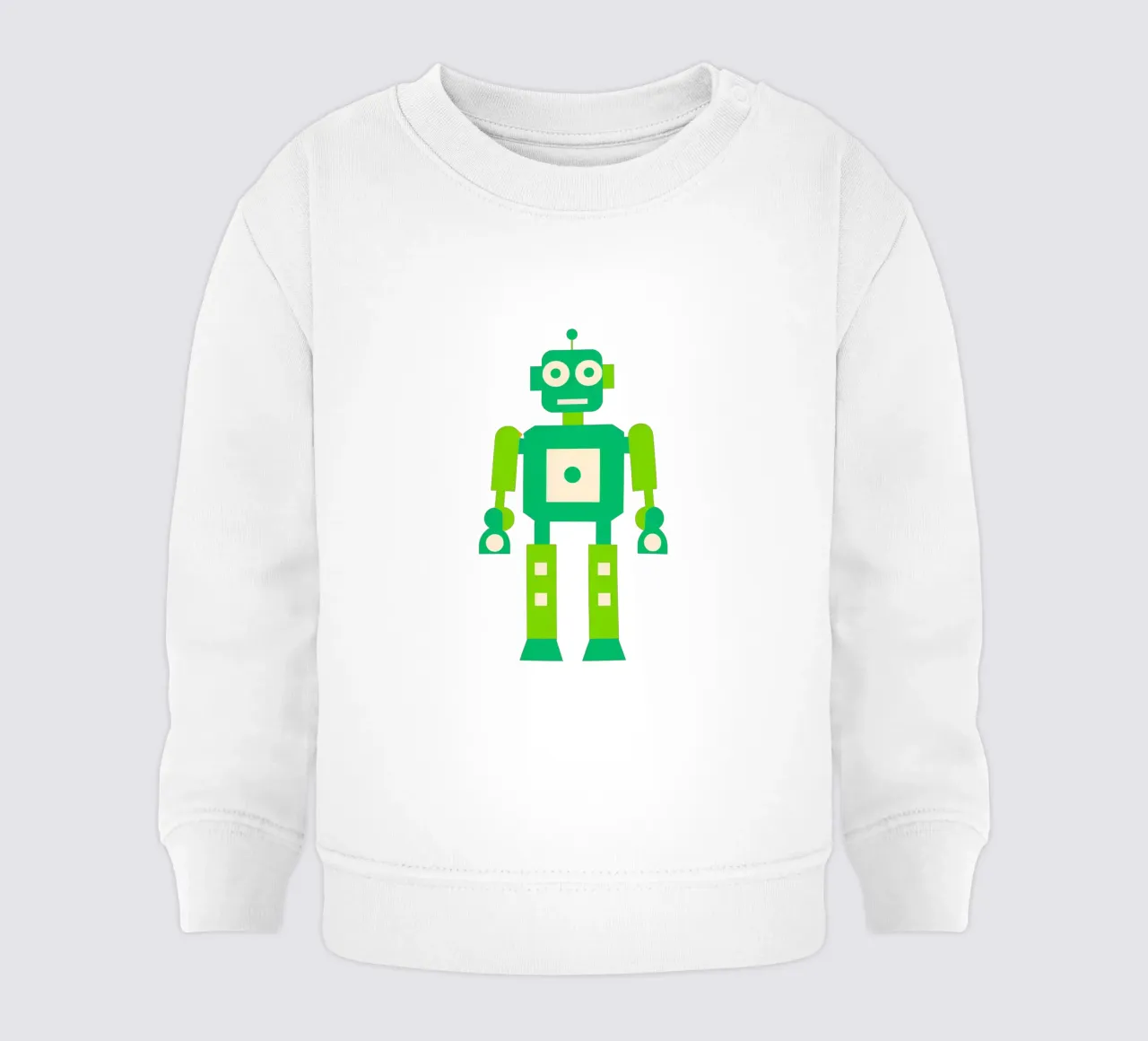 Ptit robot 4 sweat pour bébé de Rezh creations