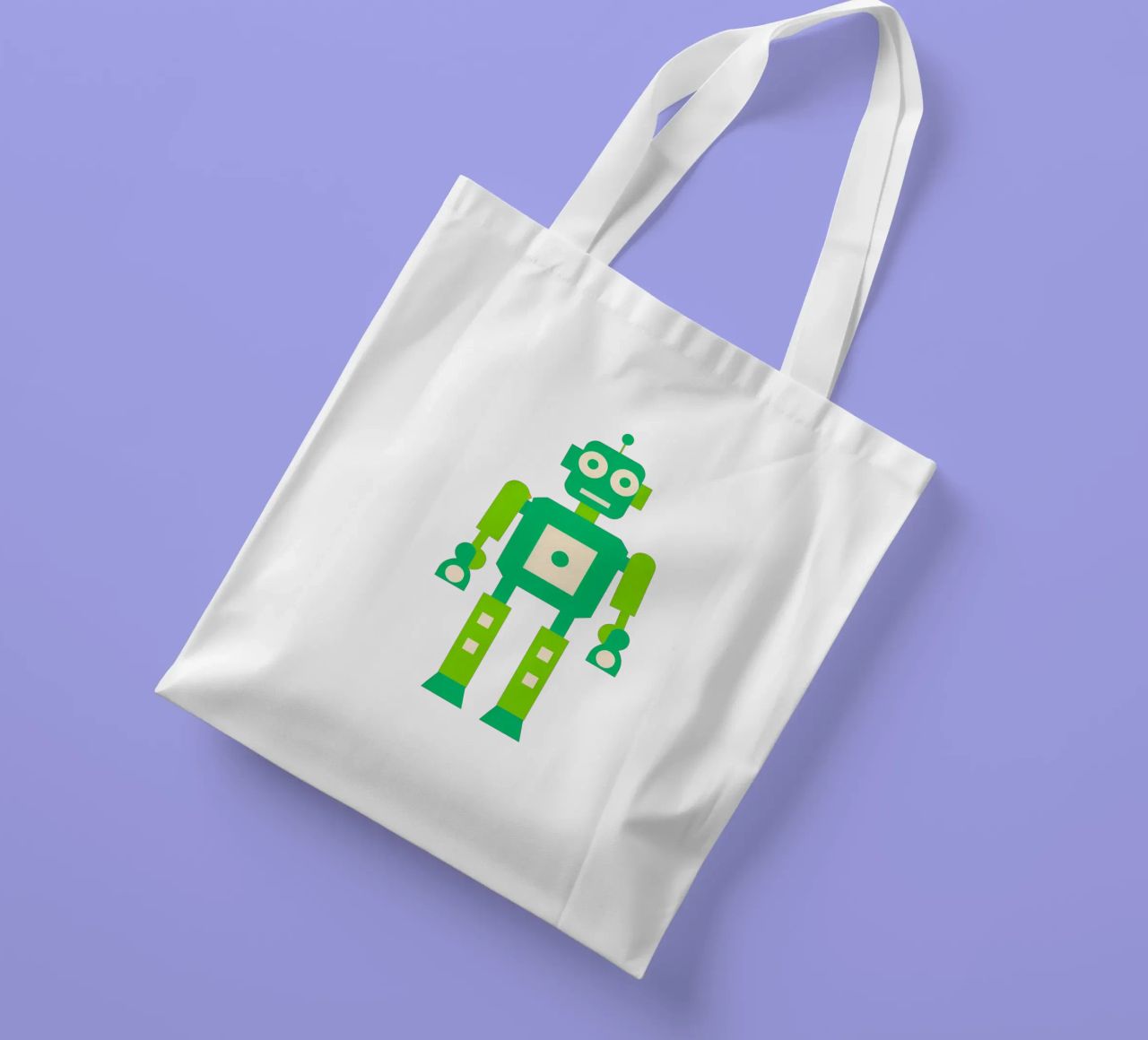 Ptit robot 4 borsa in juta da Rezh creations
