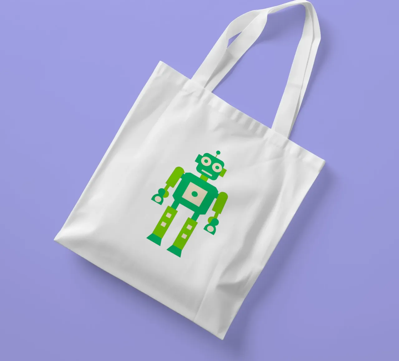 Ptit robot 4 tote bag by Rezh creations