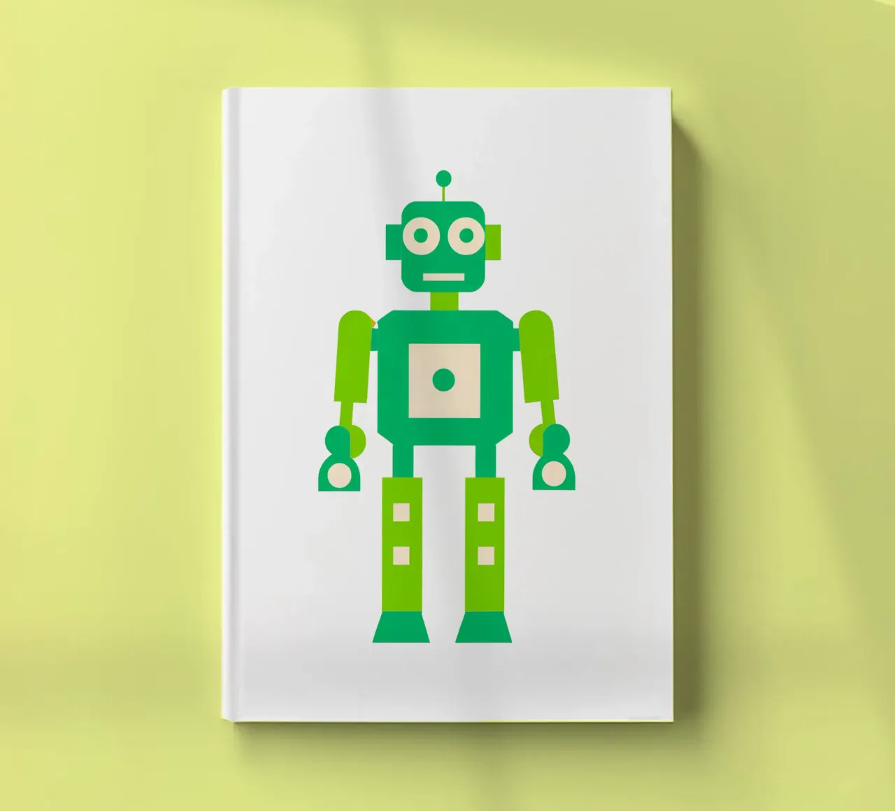 Ptit-Roboter 4 Notizbuch von Rezh creations