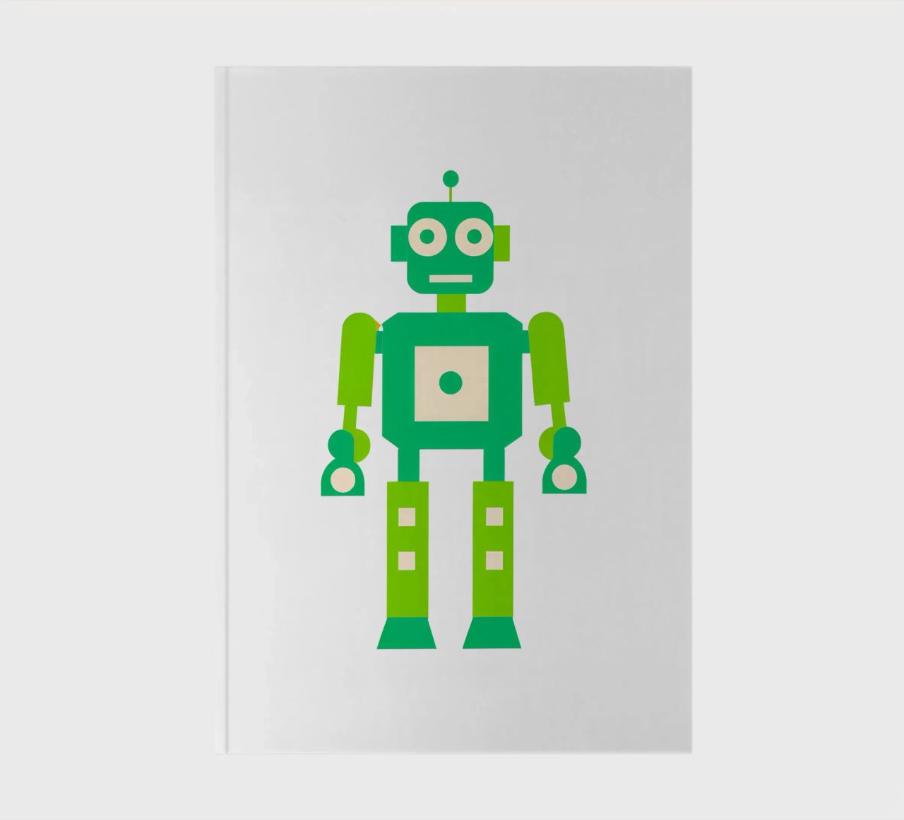 Ptit robot 4 notebook by Rezh creations