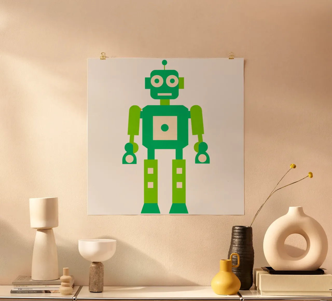 Ptit robot 4 poster da Rezh creations