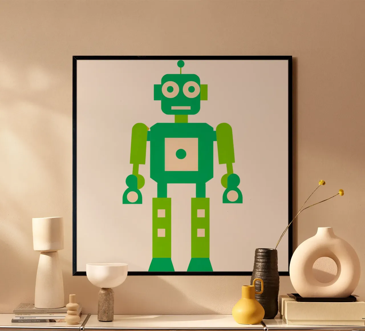 Ptit robot 4 poster da Rezh creations
