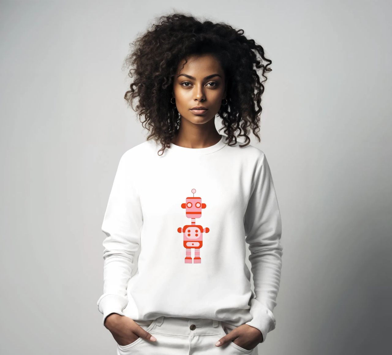 Ptit robot 5 felpa da Rezh creations