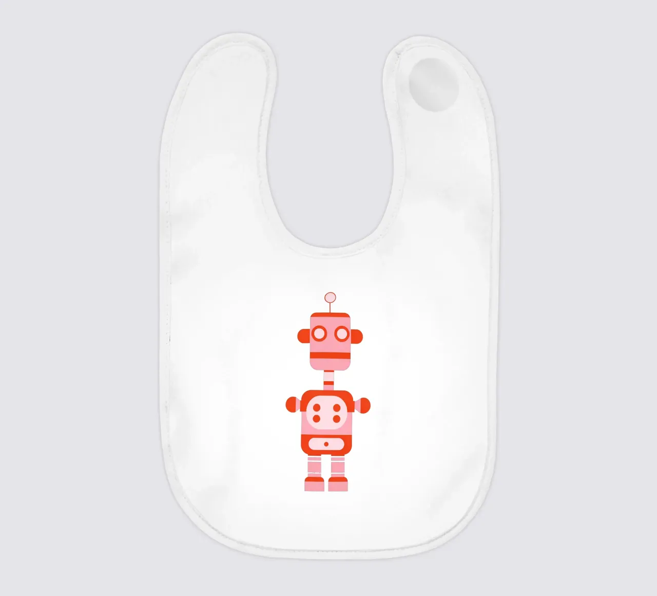 Ptit robot 5 babero de Rezh creations