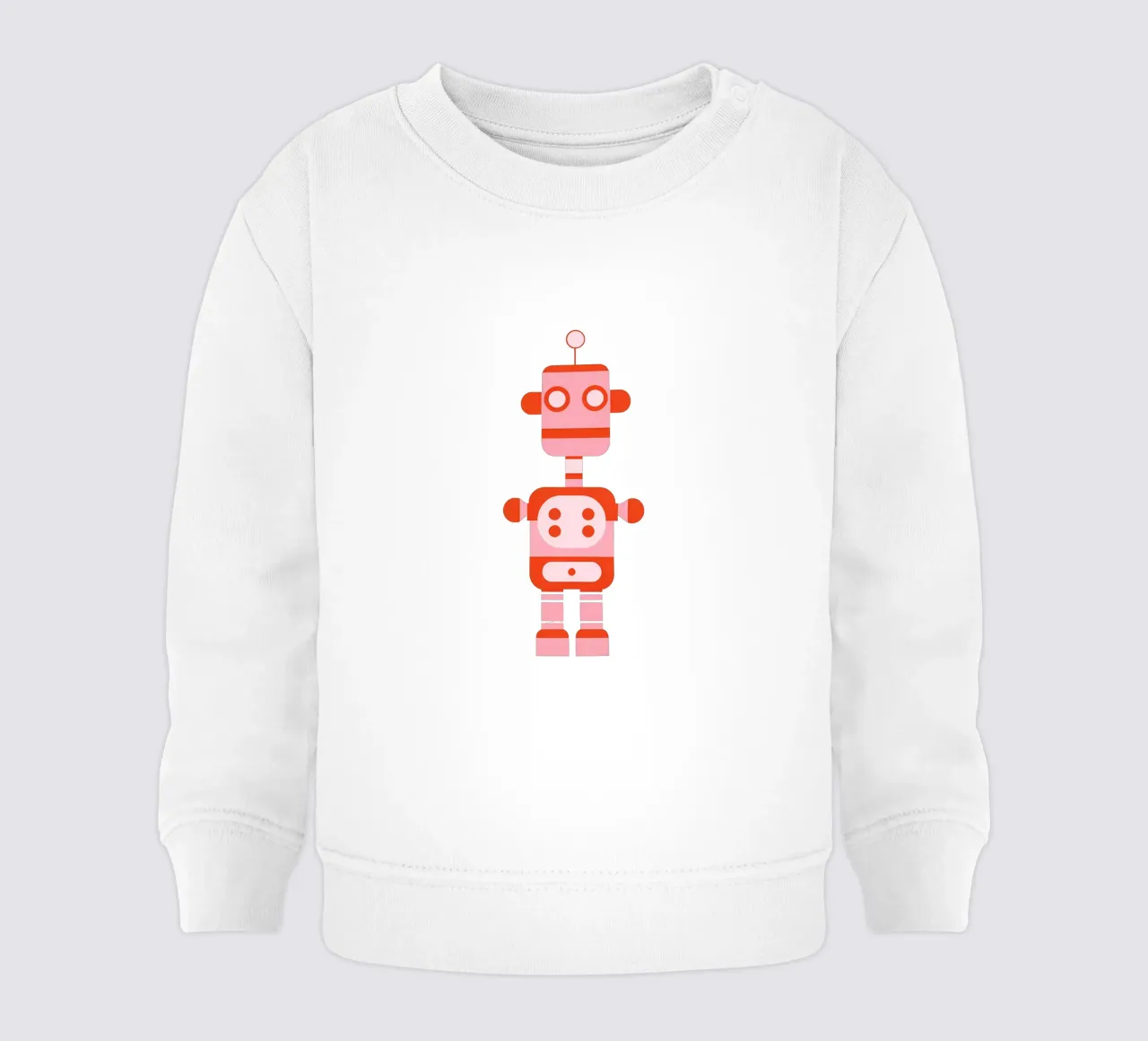 Ptit robot 5 baby sweatshirt by Rezh creations