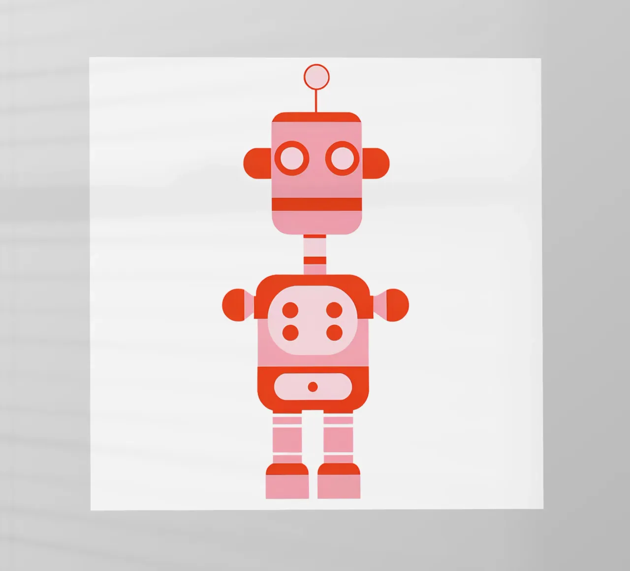 Ptit robot 5 pellicola backlit da Rezh creations