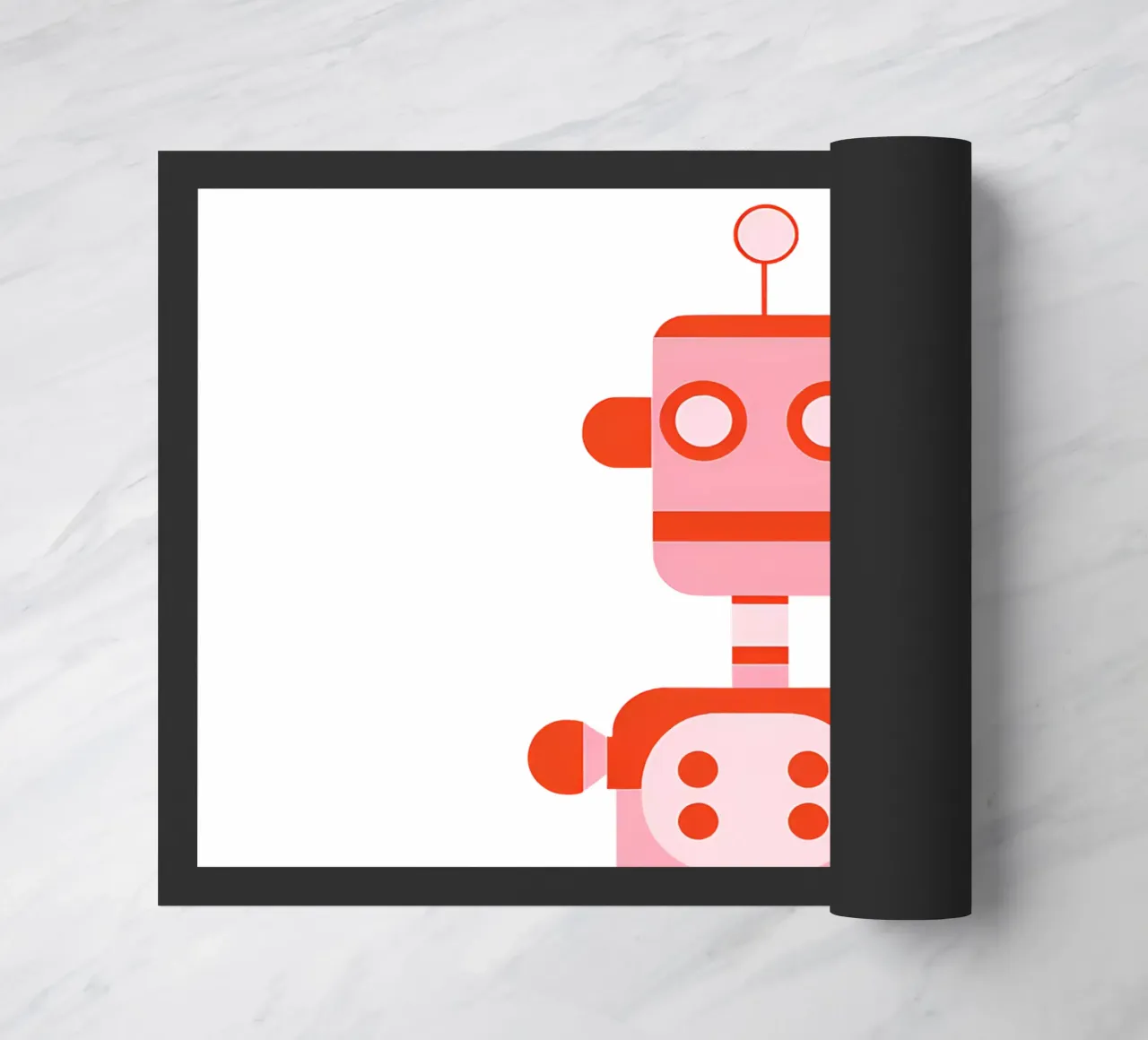 Ptit robot 5 felpudo de Rezh creations