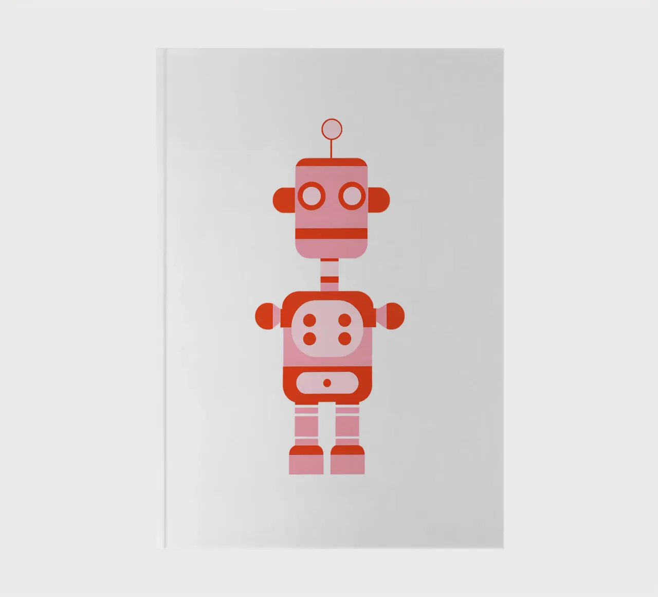 Ptit robot 5 notebook by Rezh creations