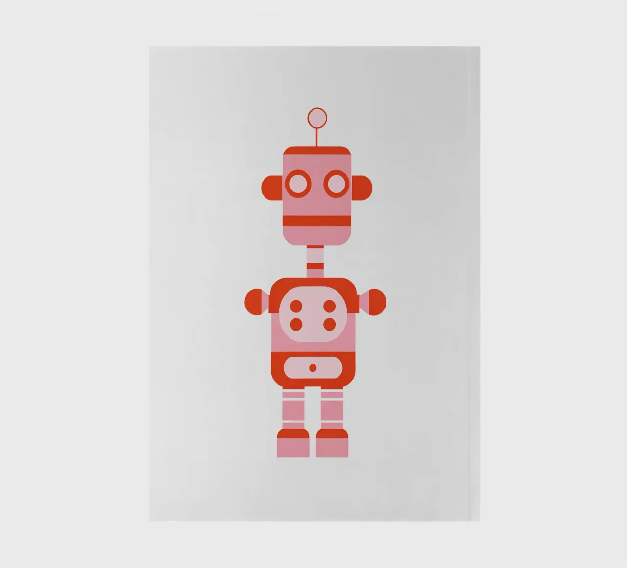 Ptit robot 5 notebook by Rezh creations