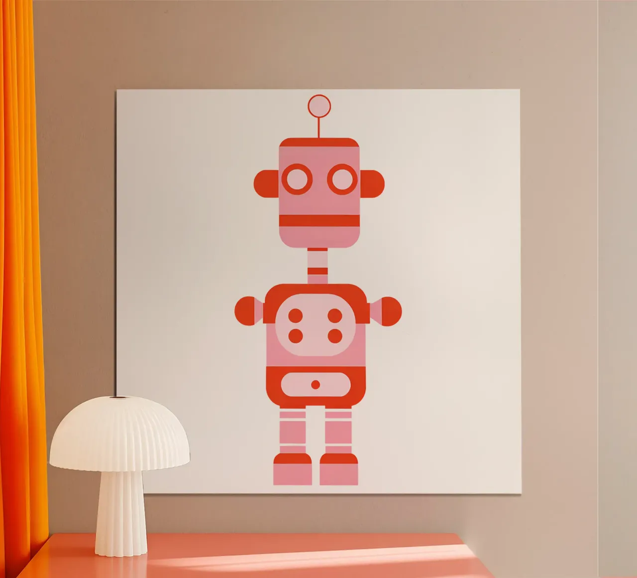 Ptit robot 5 poster da Rezh creations