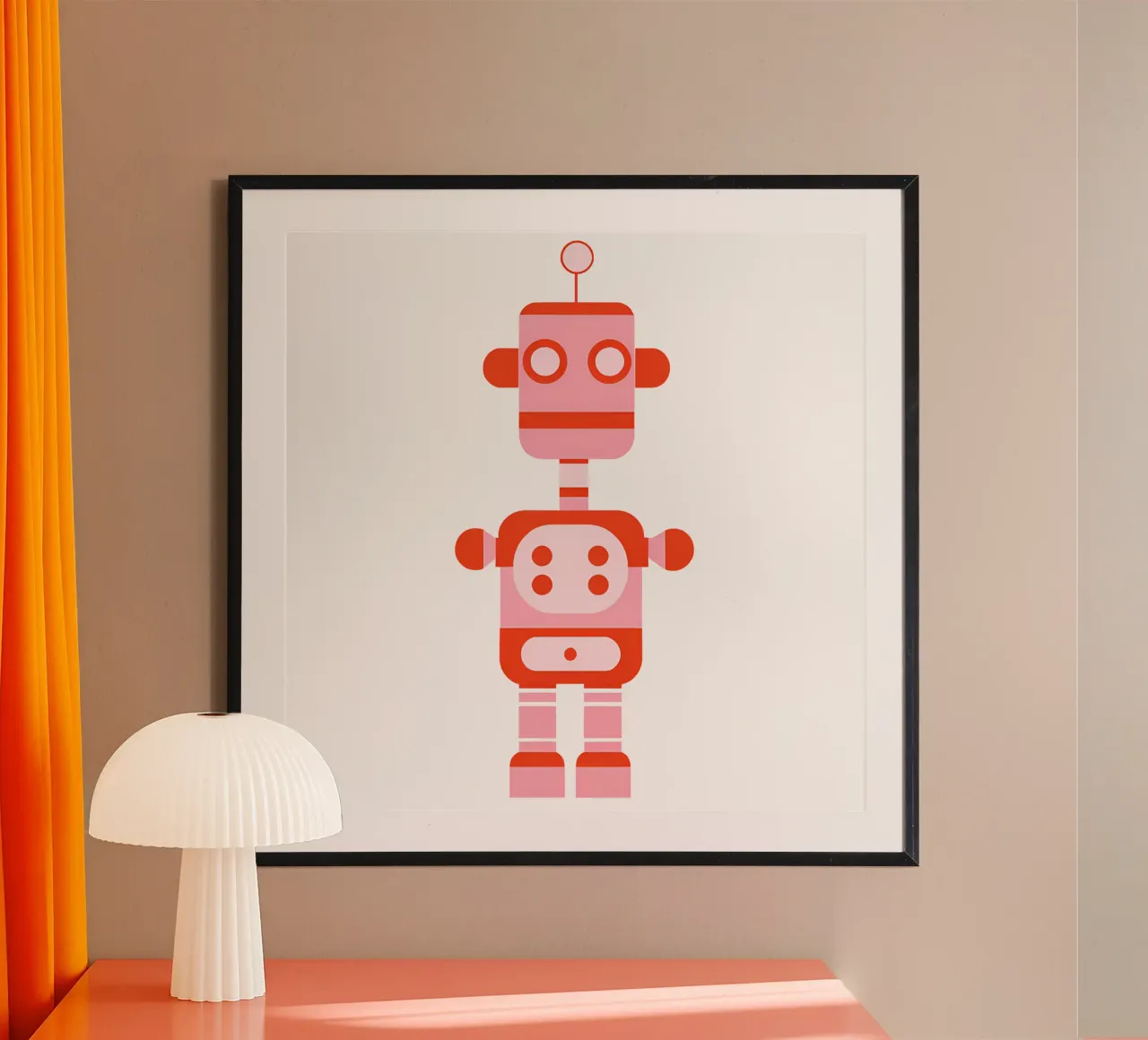 Ptit robot 5 poster da Rezh creations