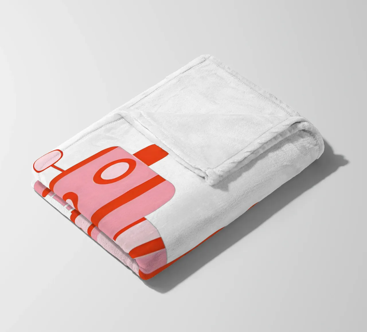 Ptit robot 5 coperta in pile da Rezh creations