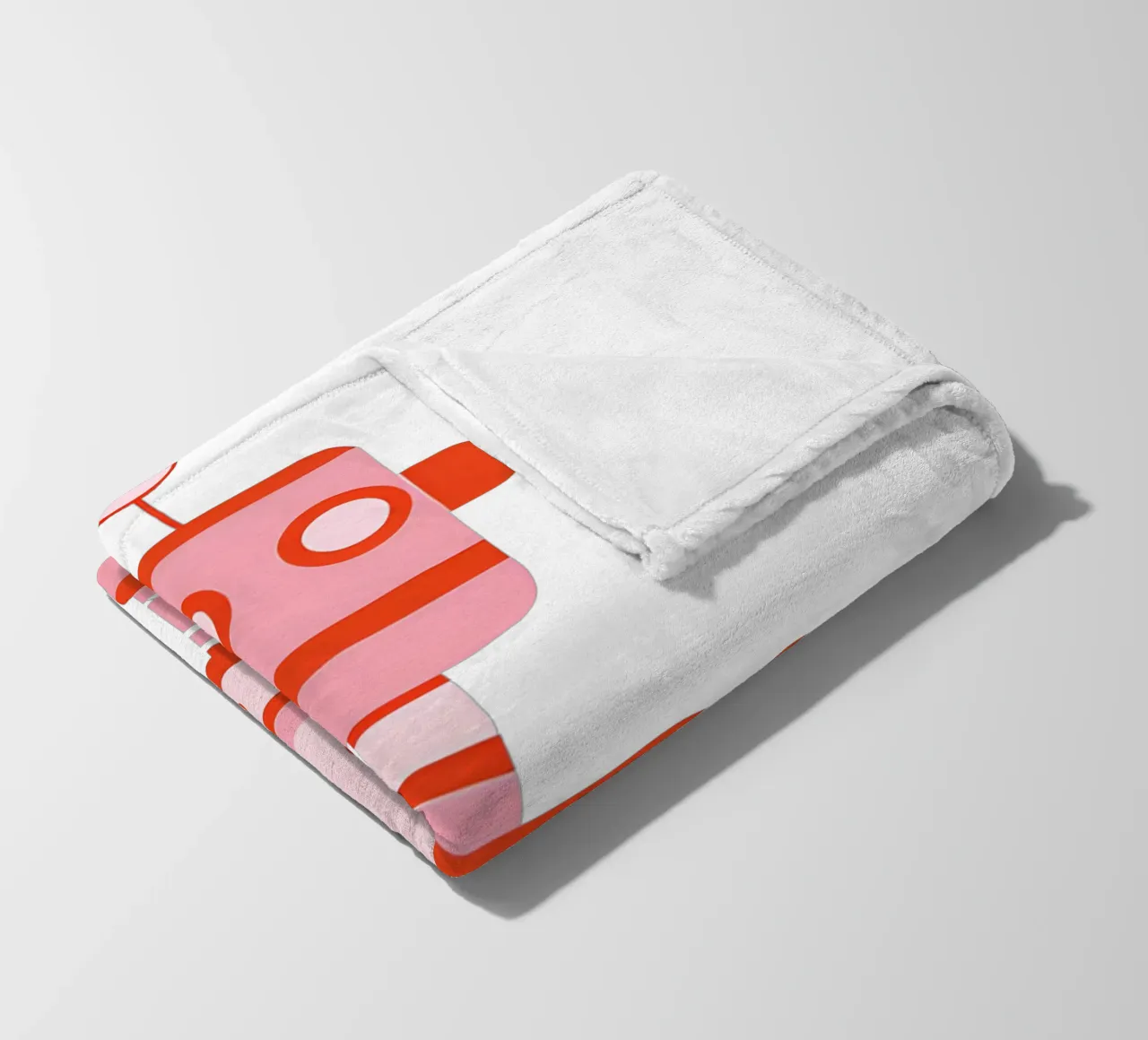 Ptit robot 5 coperta in pile da Rezh creations