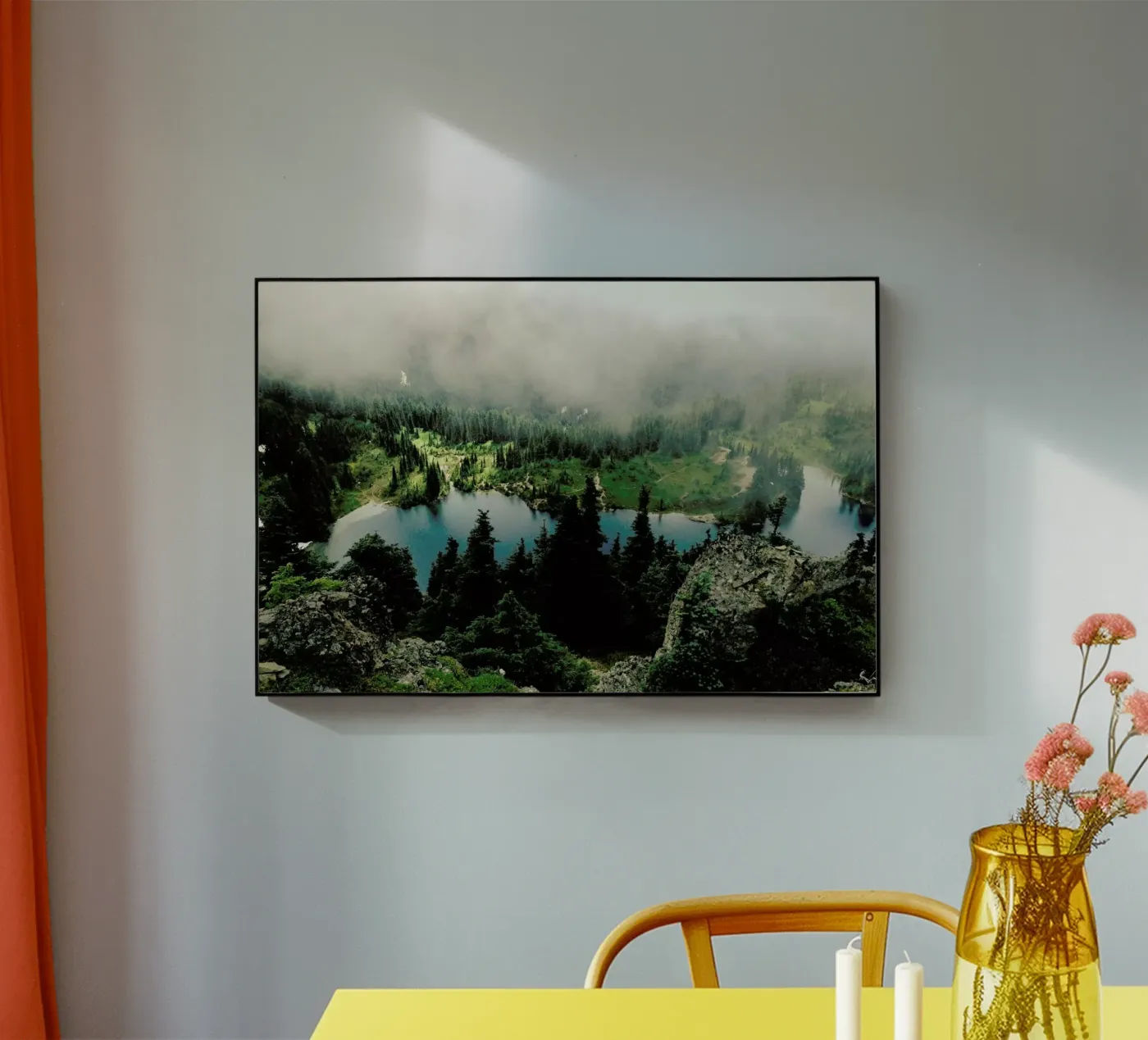 Rainier Eunice Lake acrylic glass by Kevin Russ