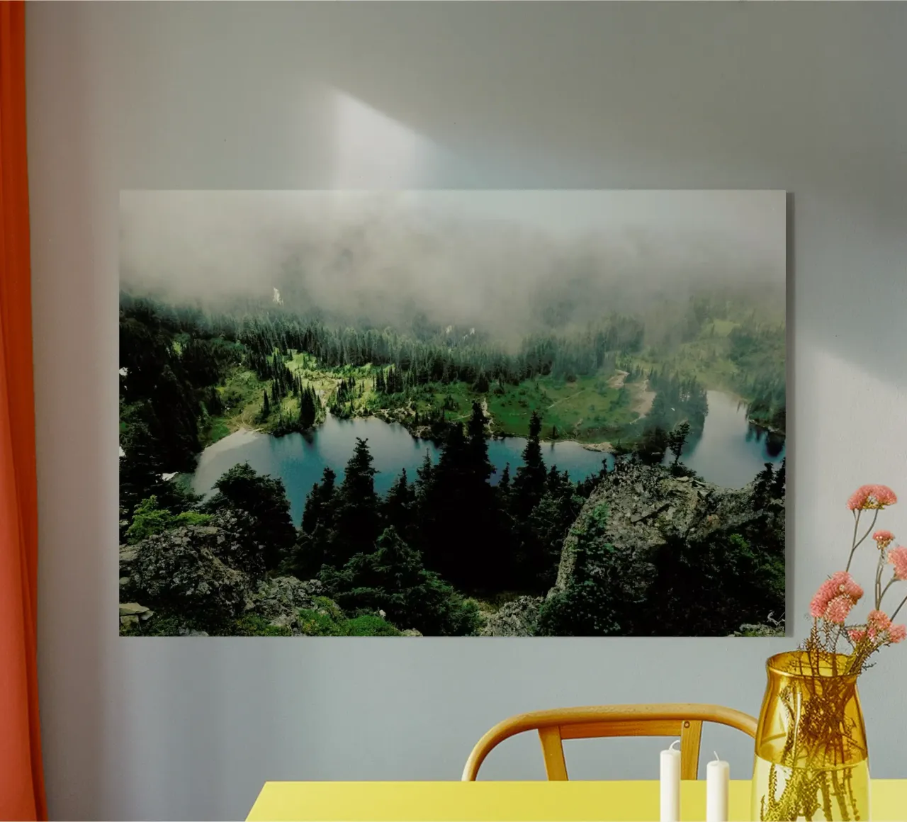 Rainier Eunice Lake plexiglass da Kevin Russ