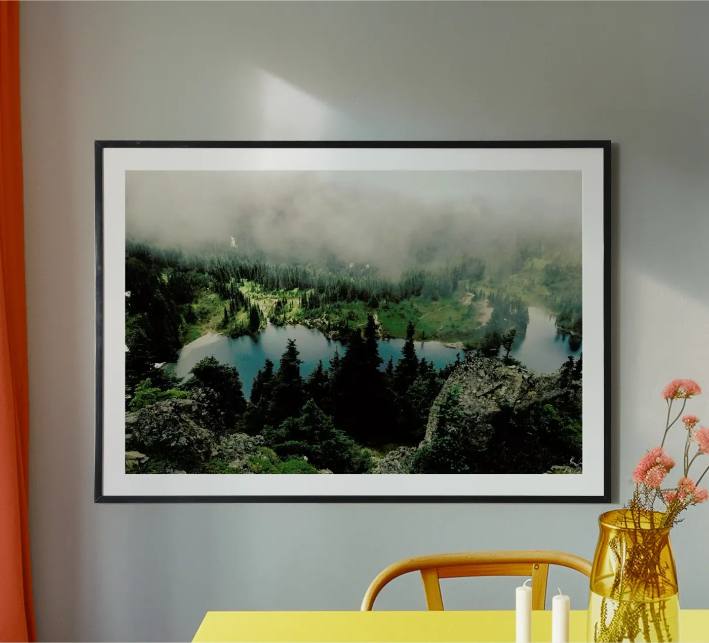 Rainier Eunice Lake poster da Kevin Russ