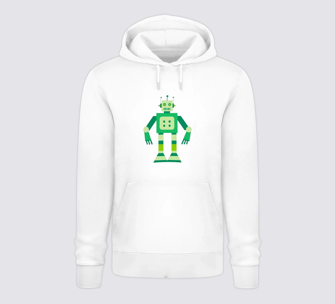 Ptit robot 6 felpa con cappuccio da Rezh creations