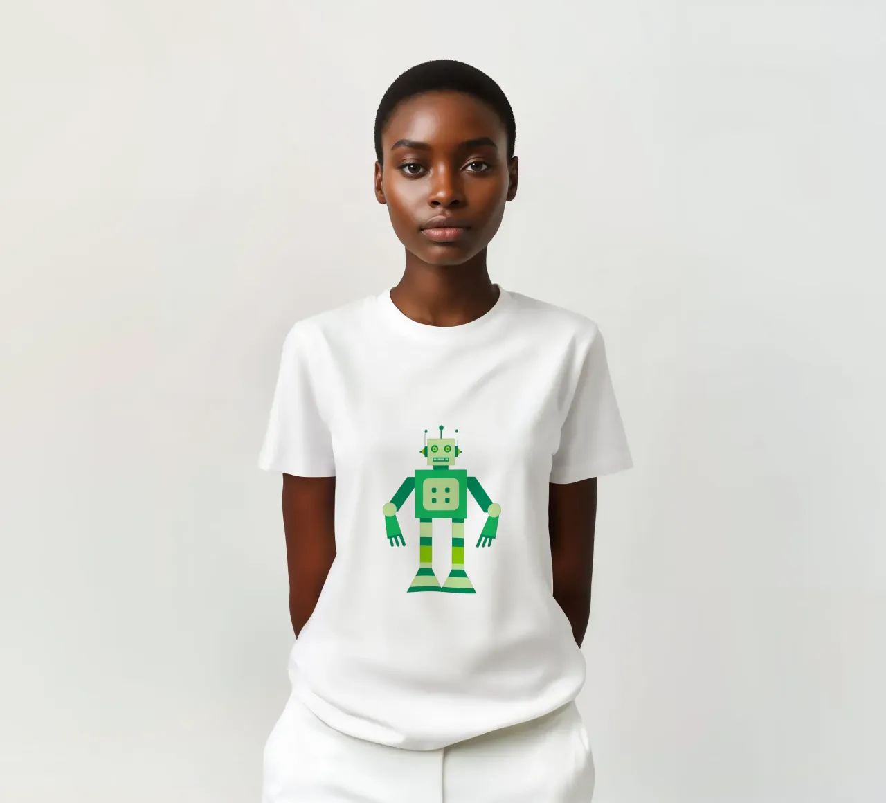 Ptit robot 6 camiseta de Rezh creations