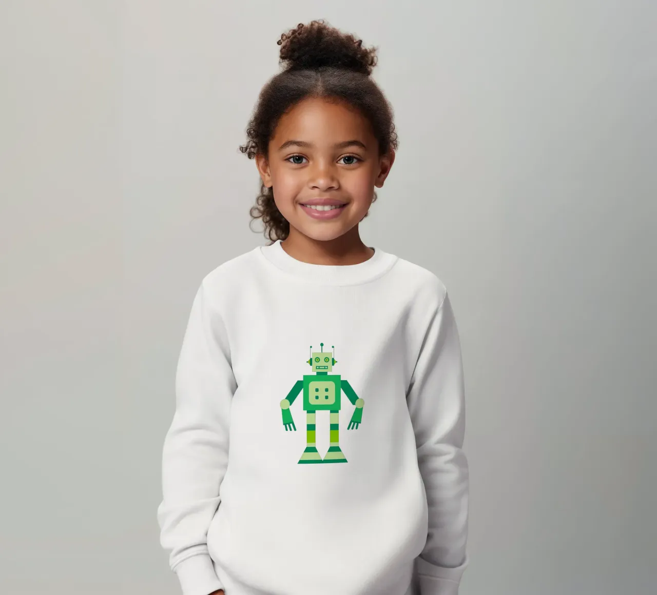 Ptit robot 6 felpa bambino da Rezh creations