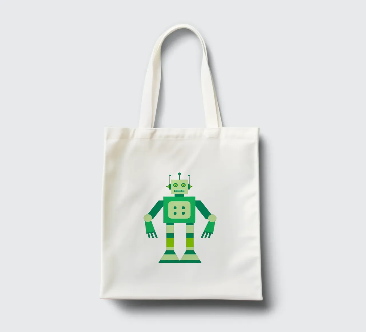Ptit robot 6 borsa in juta da Rezh creations
