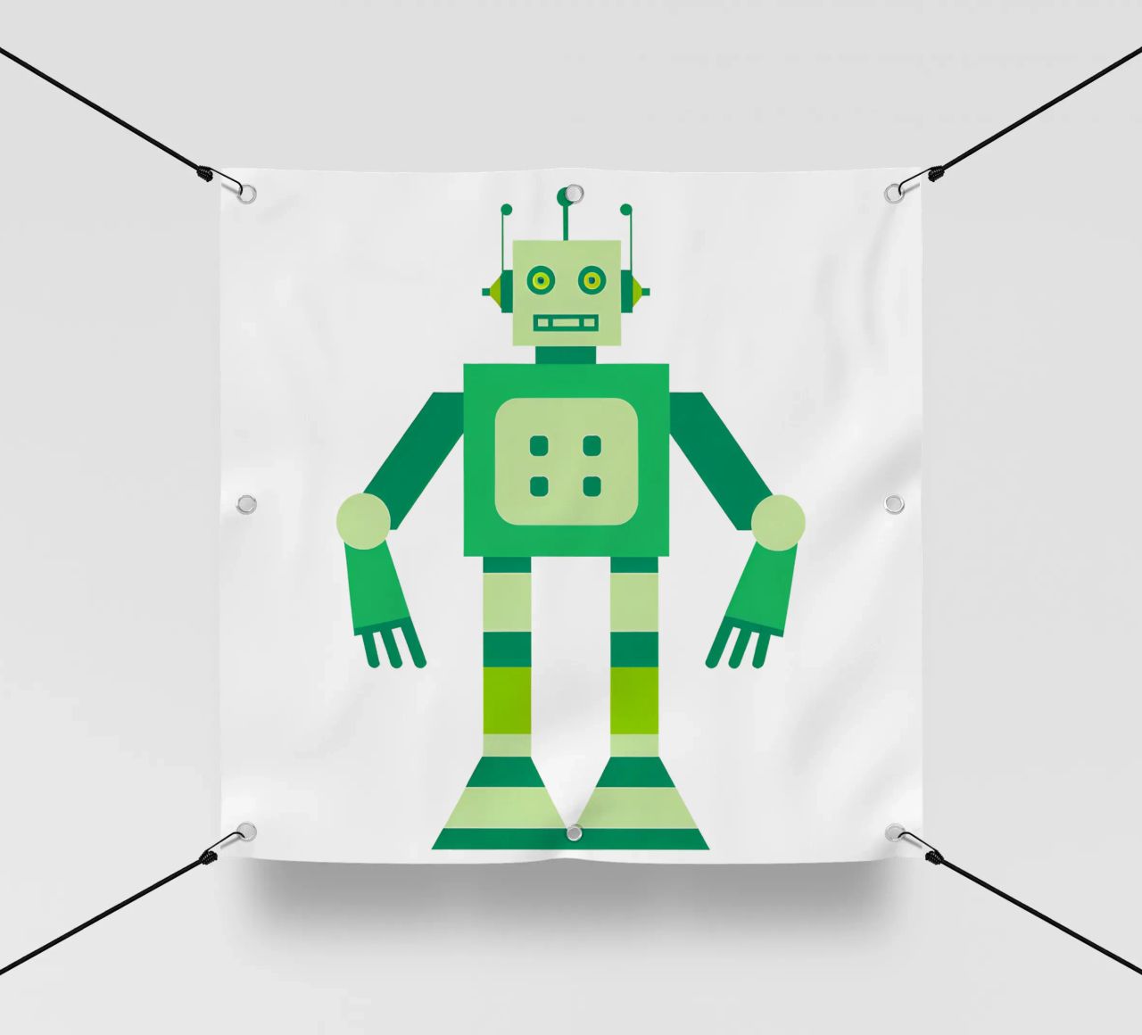 Ptit robot 6 telo in pvc da Rezh creations