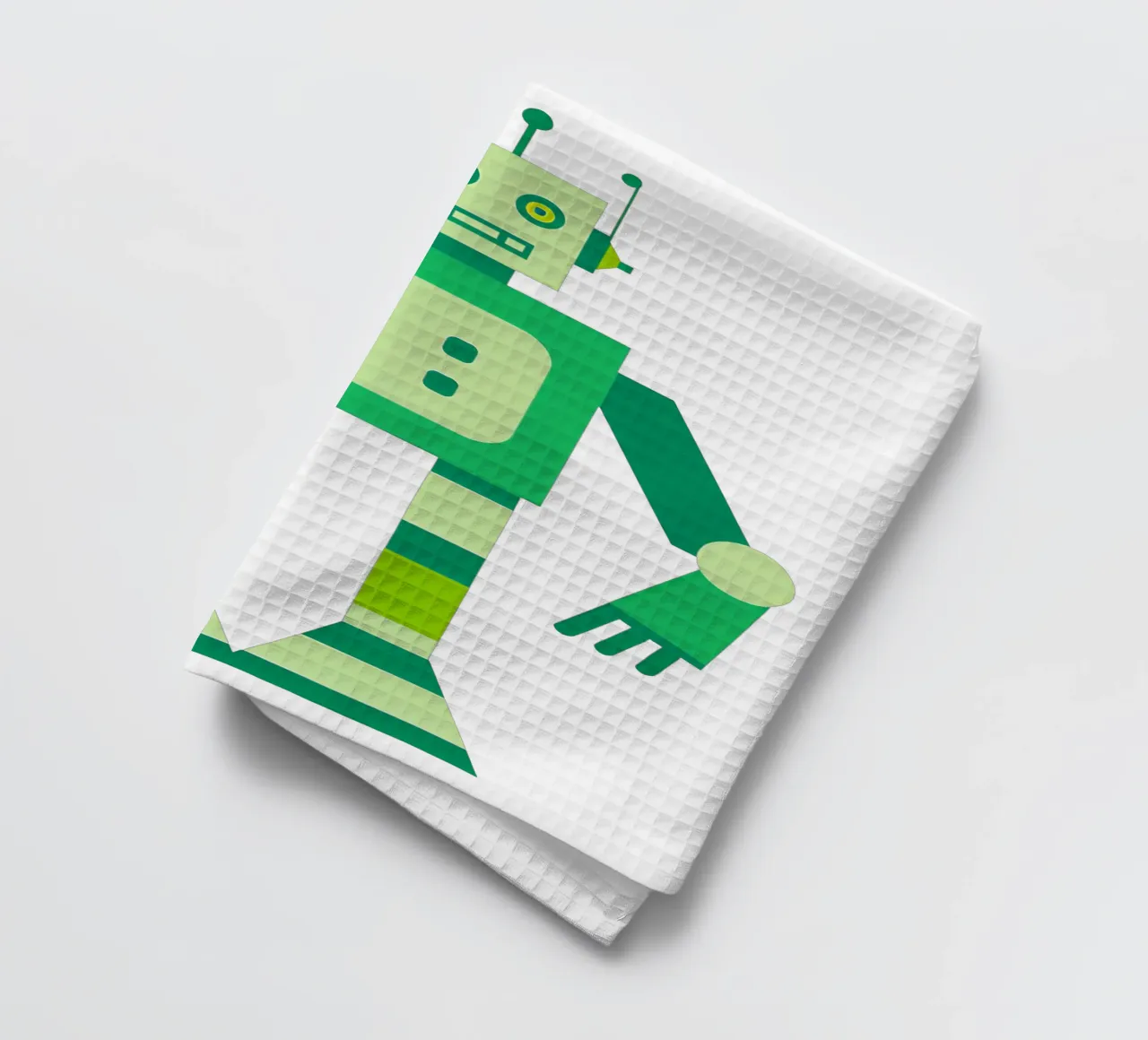 Ptit robot 6 torchon de Rezh creations