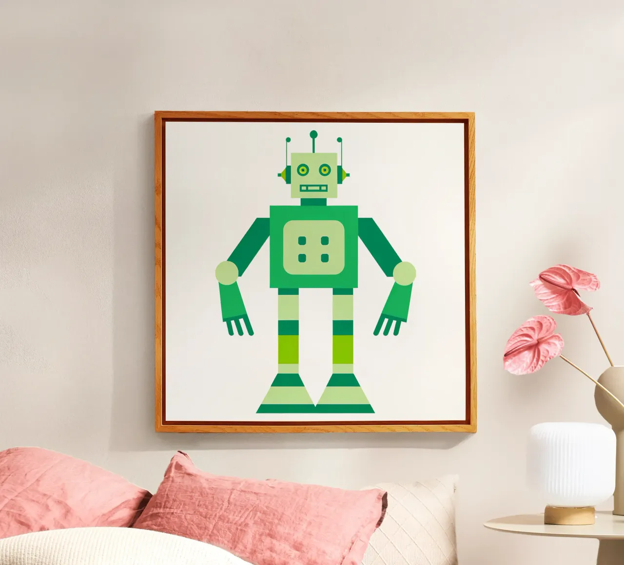 Ptit robot 6 metacrilato de Rezh creations