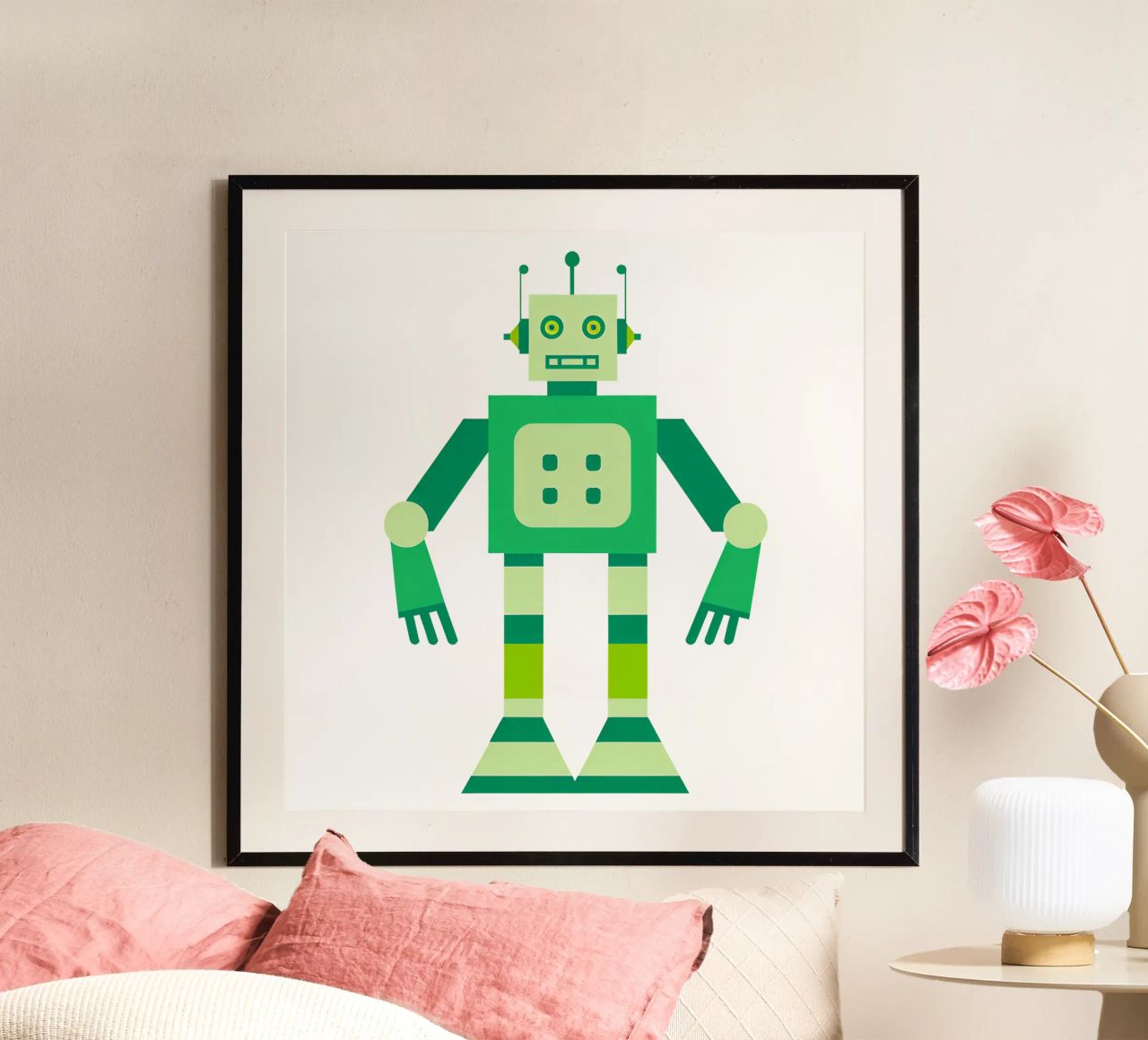 Ptit robot 6 carta hahnemühle da Rezh creations