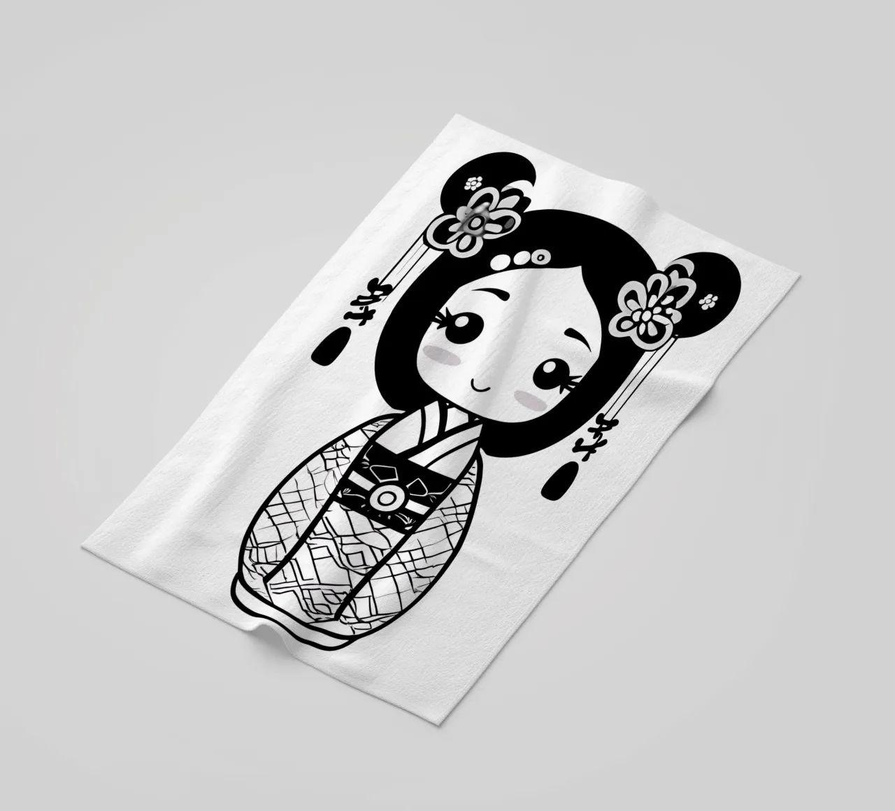 Piccola geisha 3 telo mare da Rezh creations