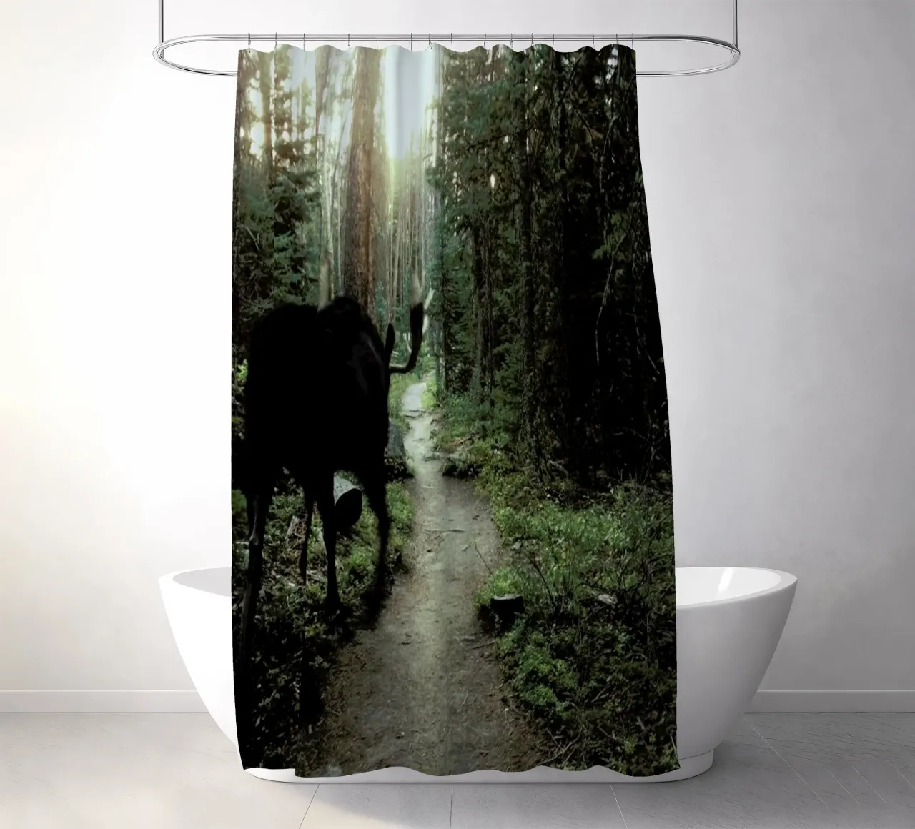 Trail Walking Moose tenda da doccia da Kevin Russ