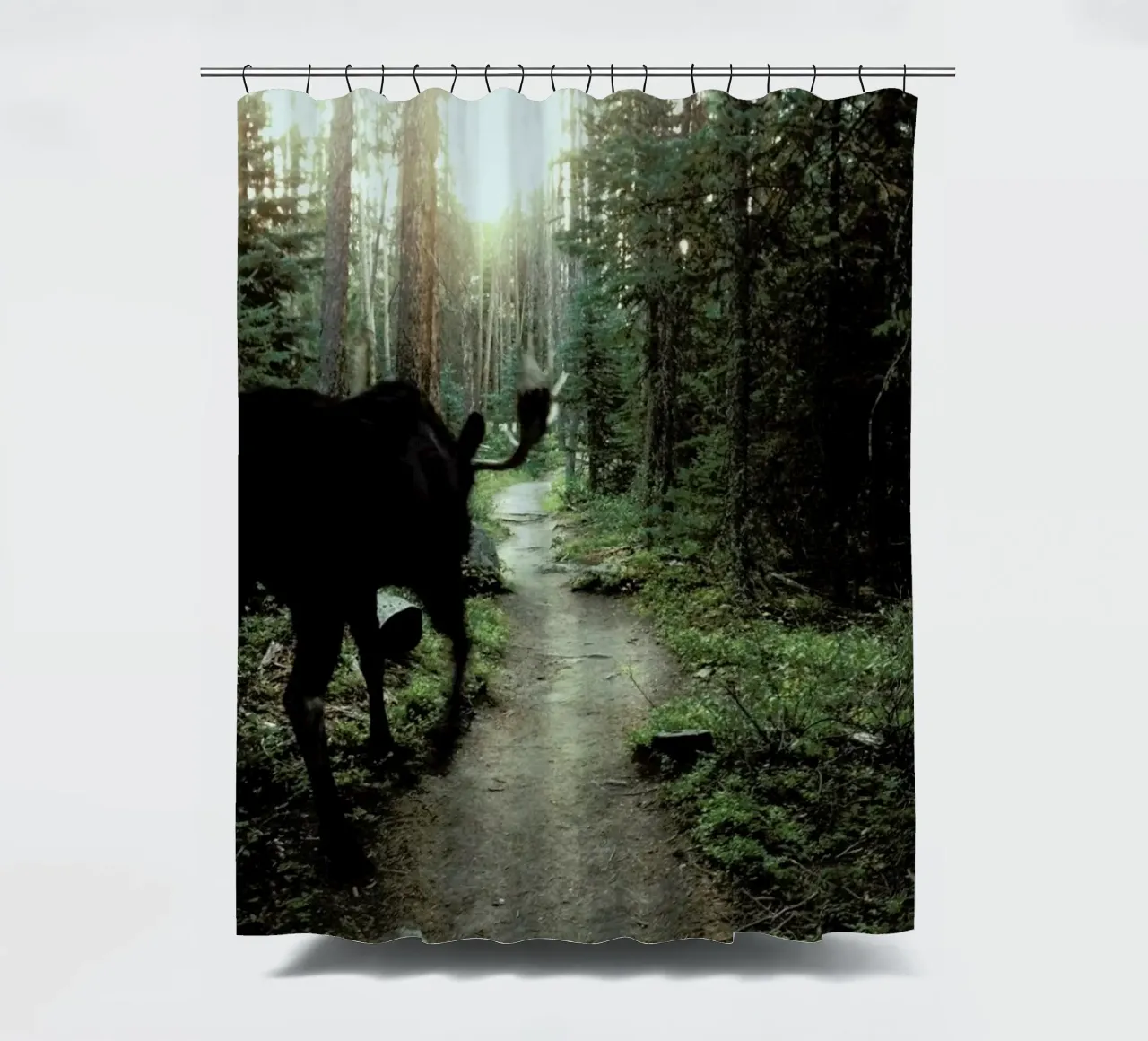 Trail Walking Moose tenda da doccia da Kevin Russ