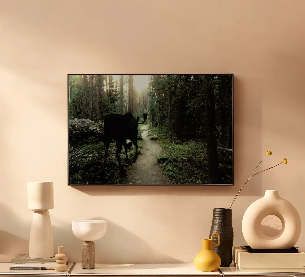 Trail Walking Moose plexiglass da Kevin Russ