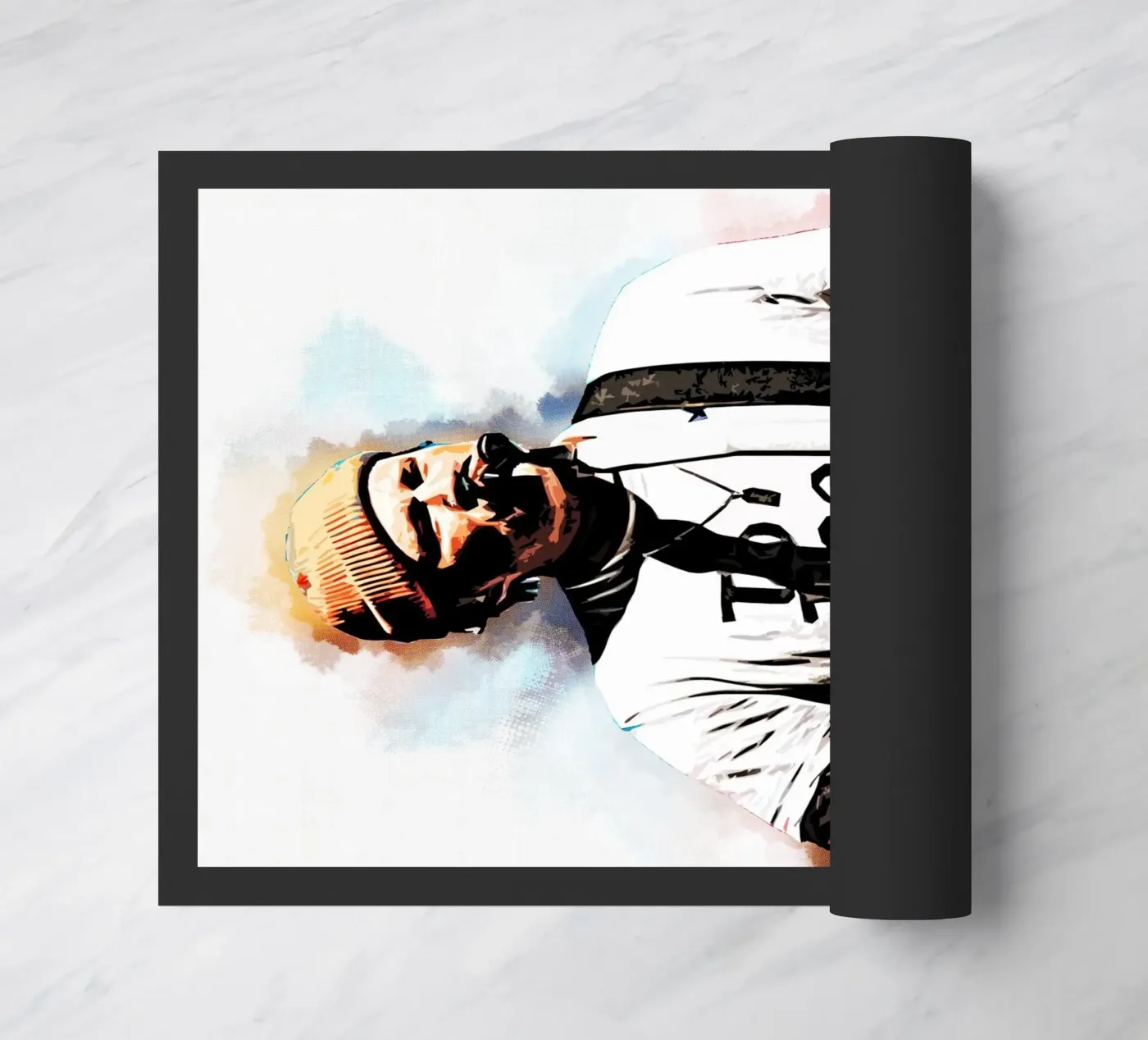 Noch einmal Fußmatte von Aalynh Art