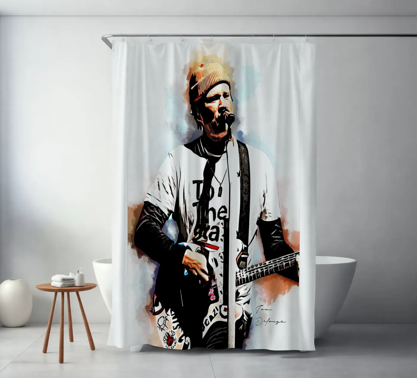 Noch einmal Duschvorhang von Aalynh Art