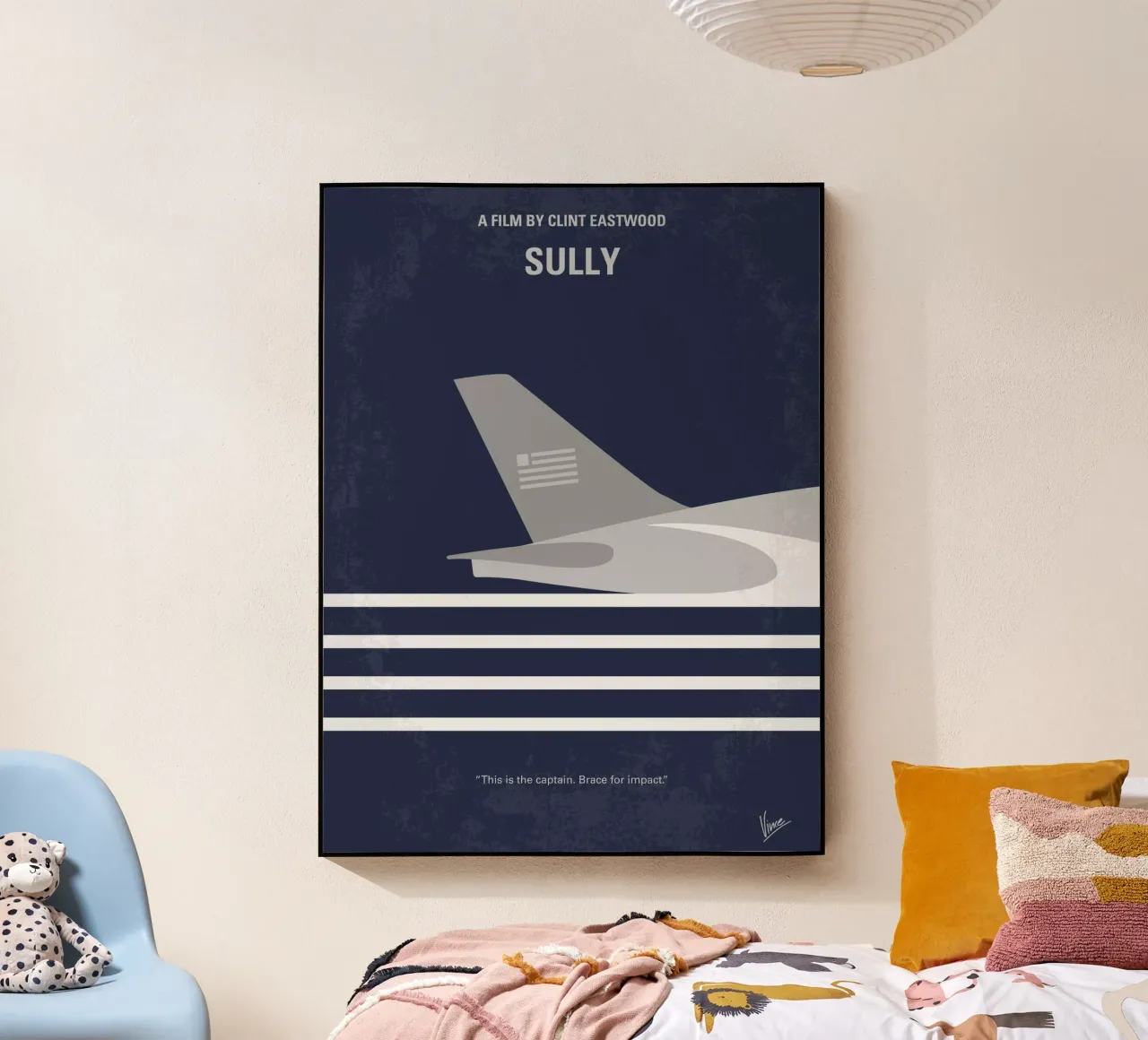 No754 My Sully minimal movie poster plexiglass da Chungkong