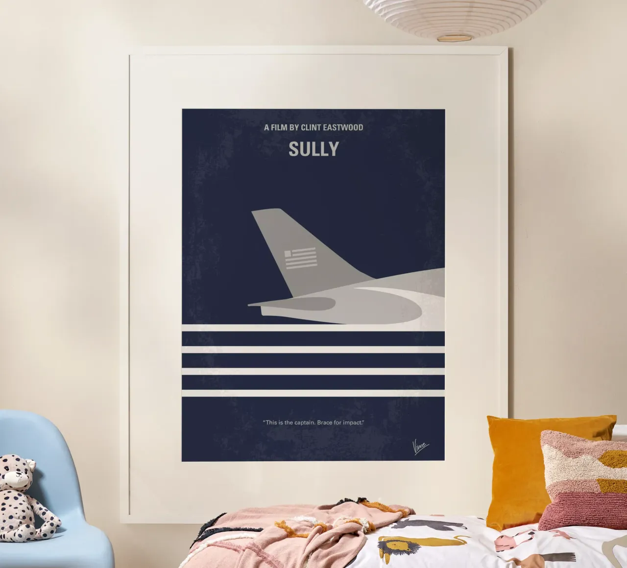 No754 My Sully minimal movie poster carta hahnemühle da Chungkong