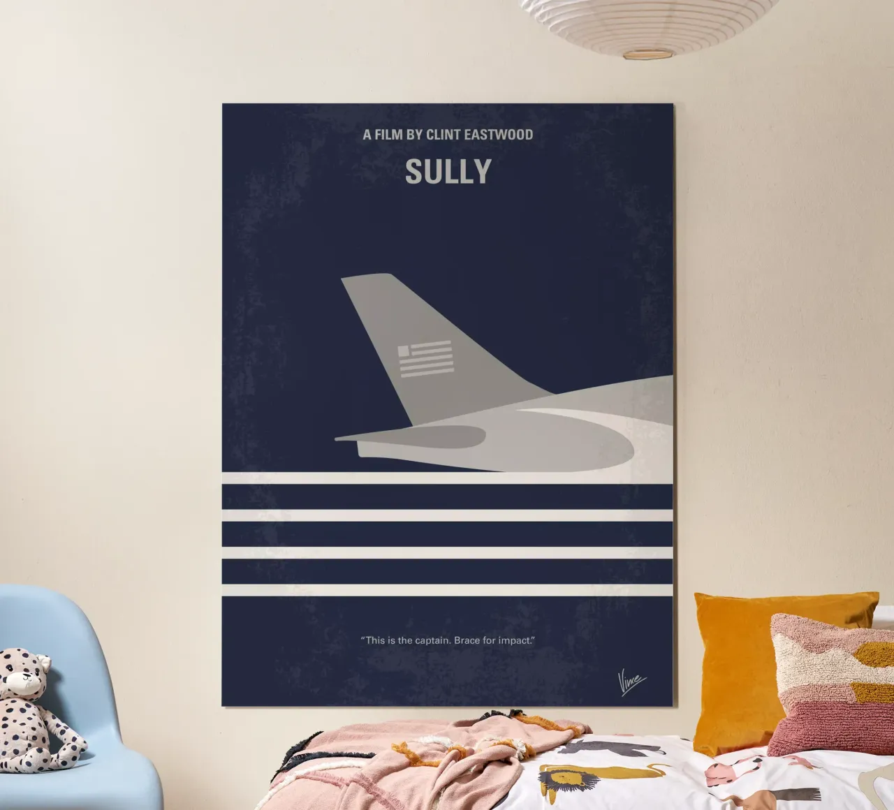 No754 My Sully minimal movie poster carta hahnemühle da Chungkong