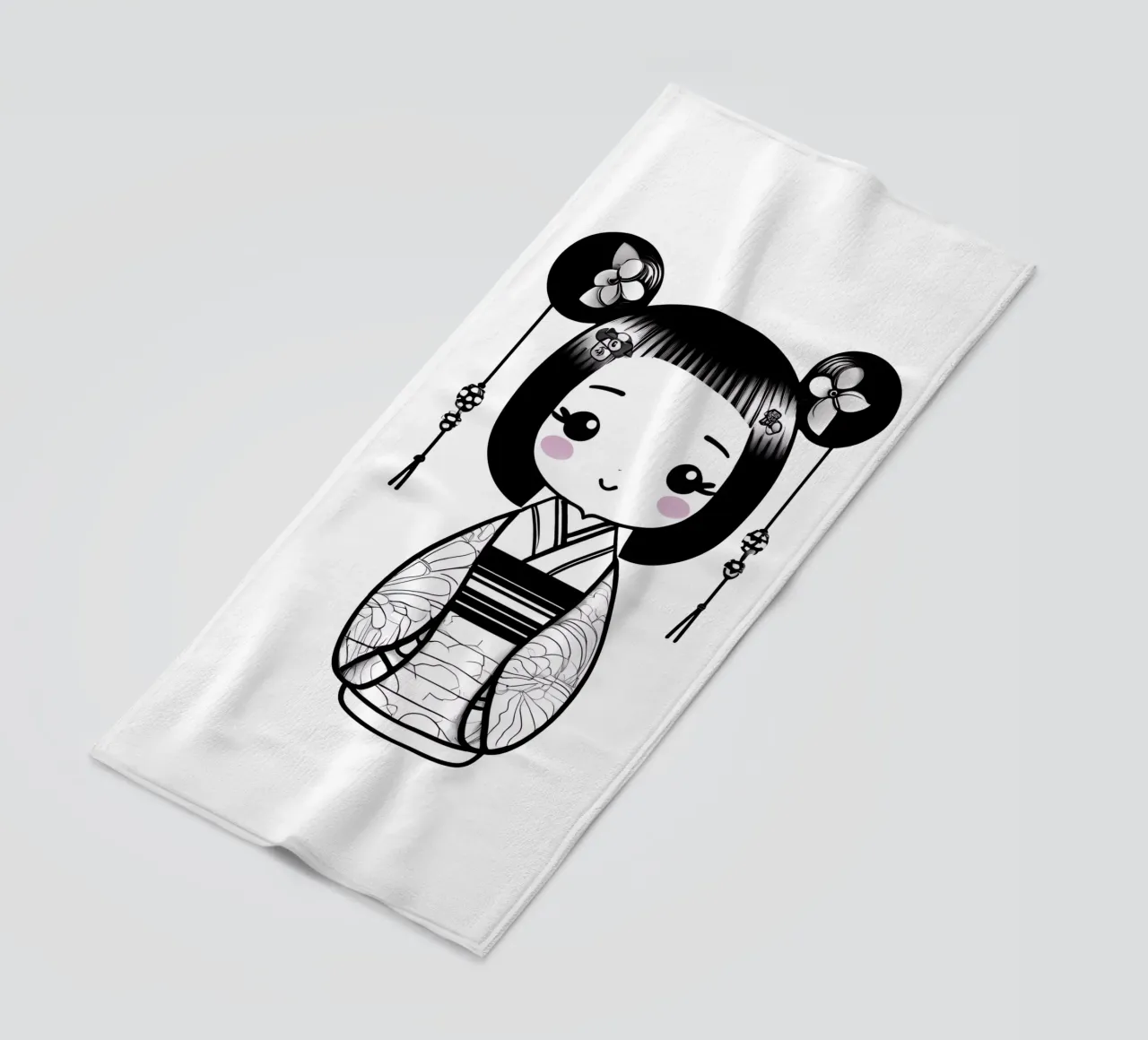 Piccola geisha 4 telo mare da Rezh creations