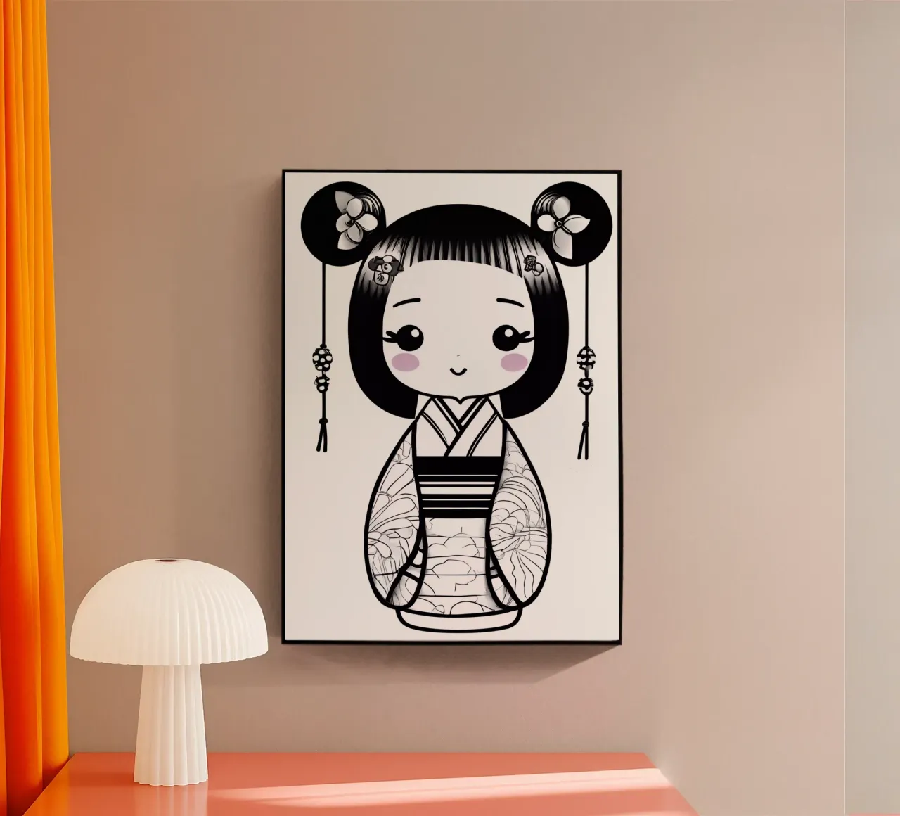 Piccola geisha 4 plexiglass da Rezh creations