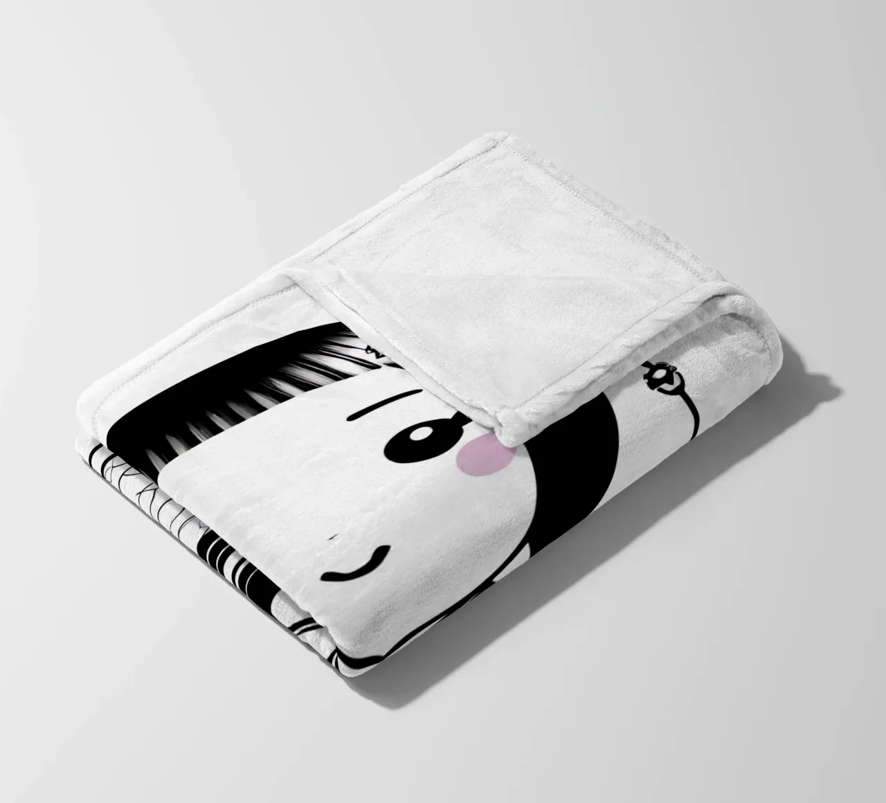 Piccola geisha 4 coperta in pile da Rezh creations